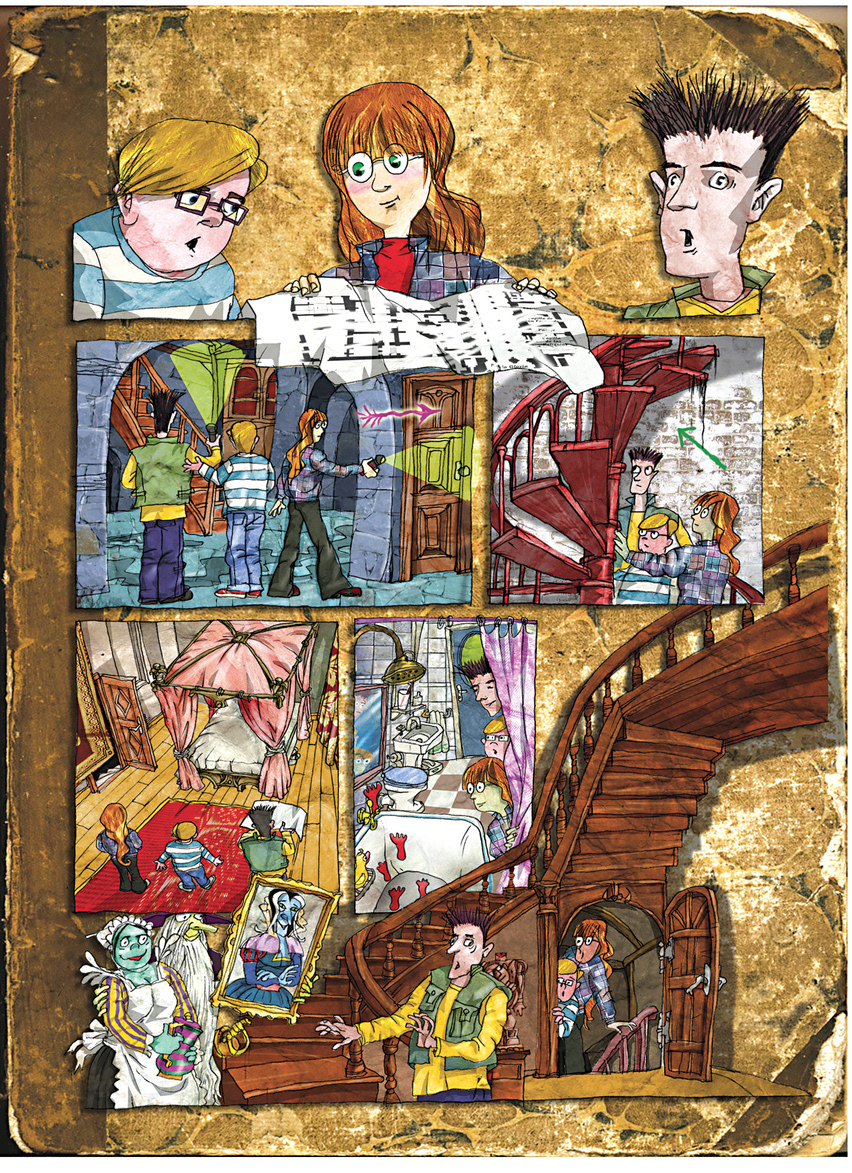 ilustración para libros de texto