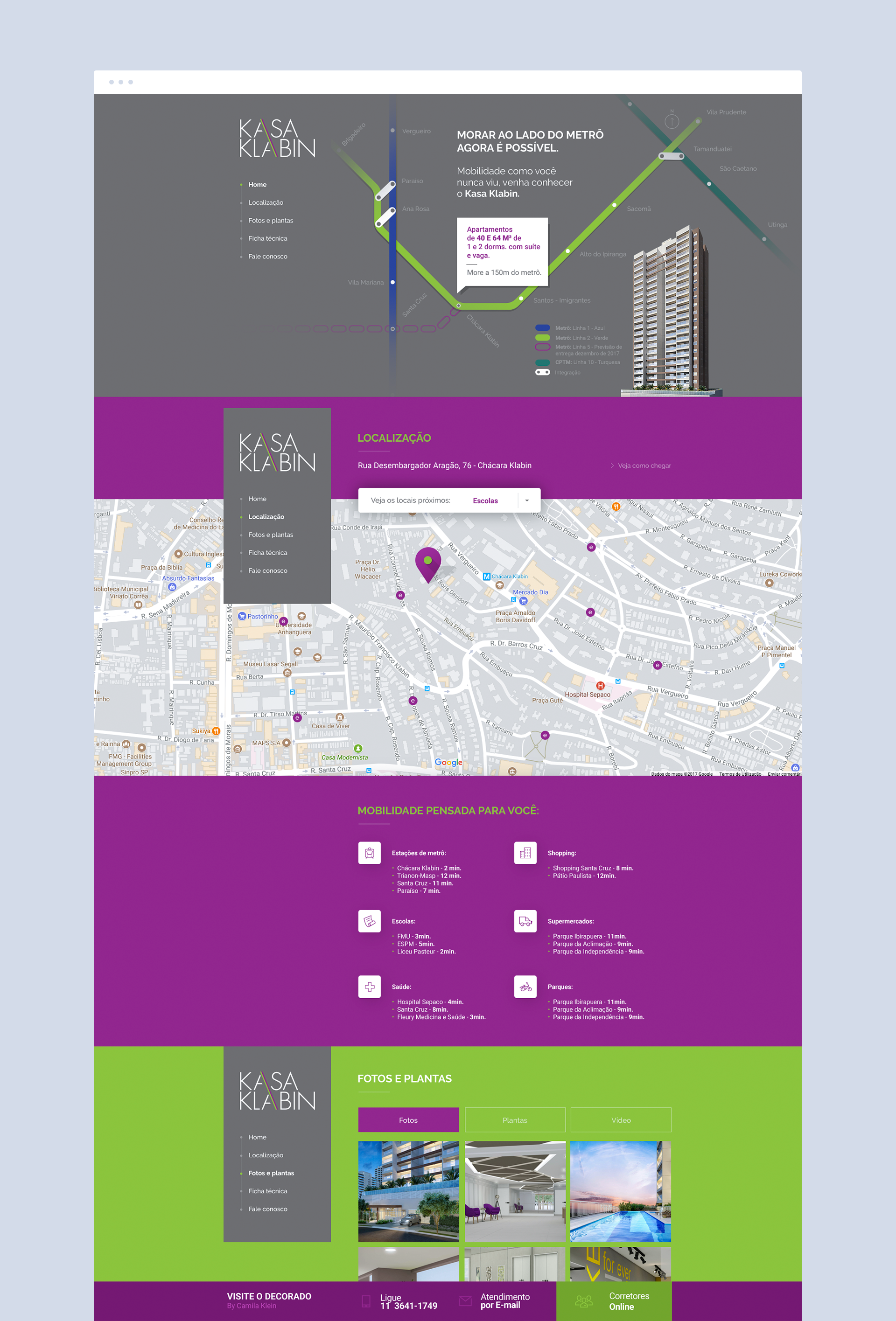Kasa Klabin - Landingpage