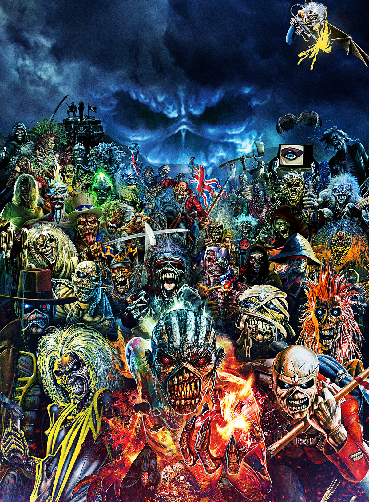 Magictorch : Illustration and Motion - Metal Hammer: Iron Maiden