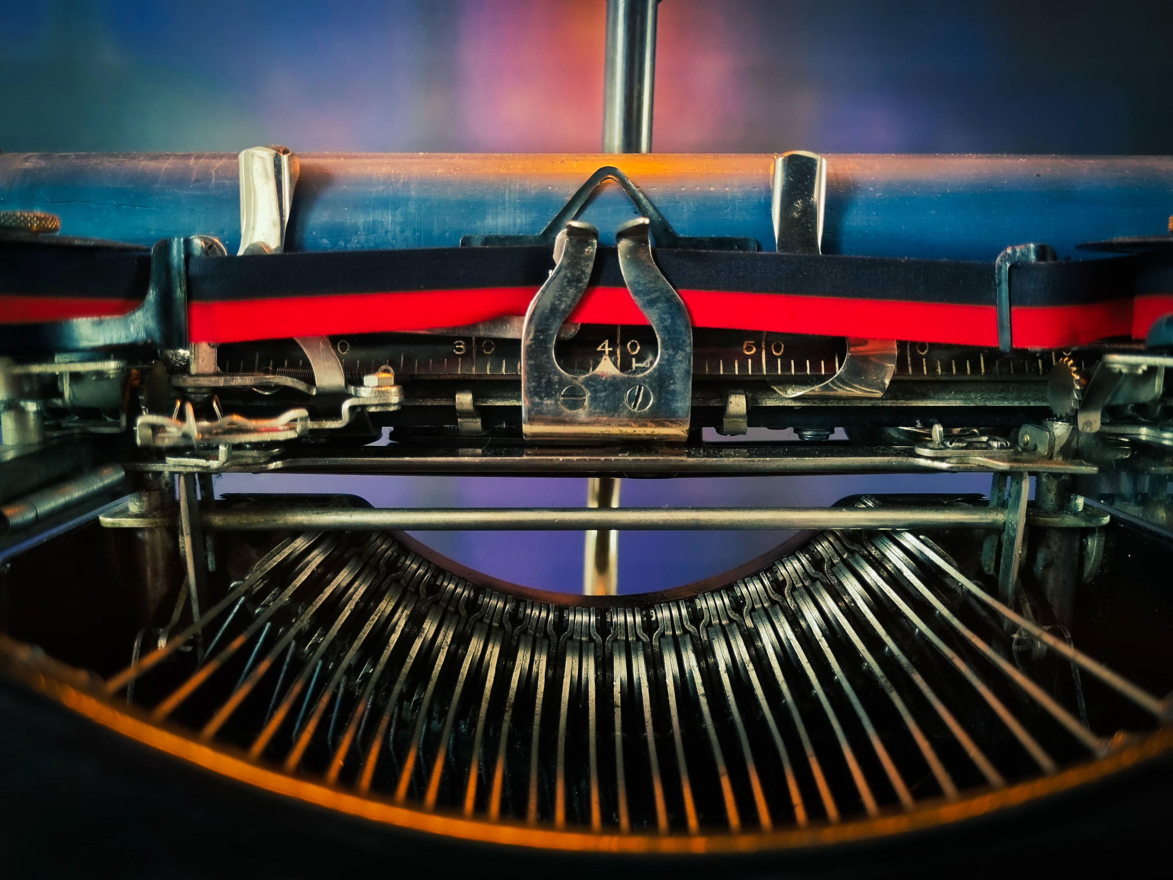 Vintage typewriter