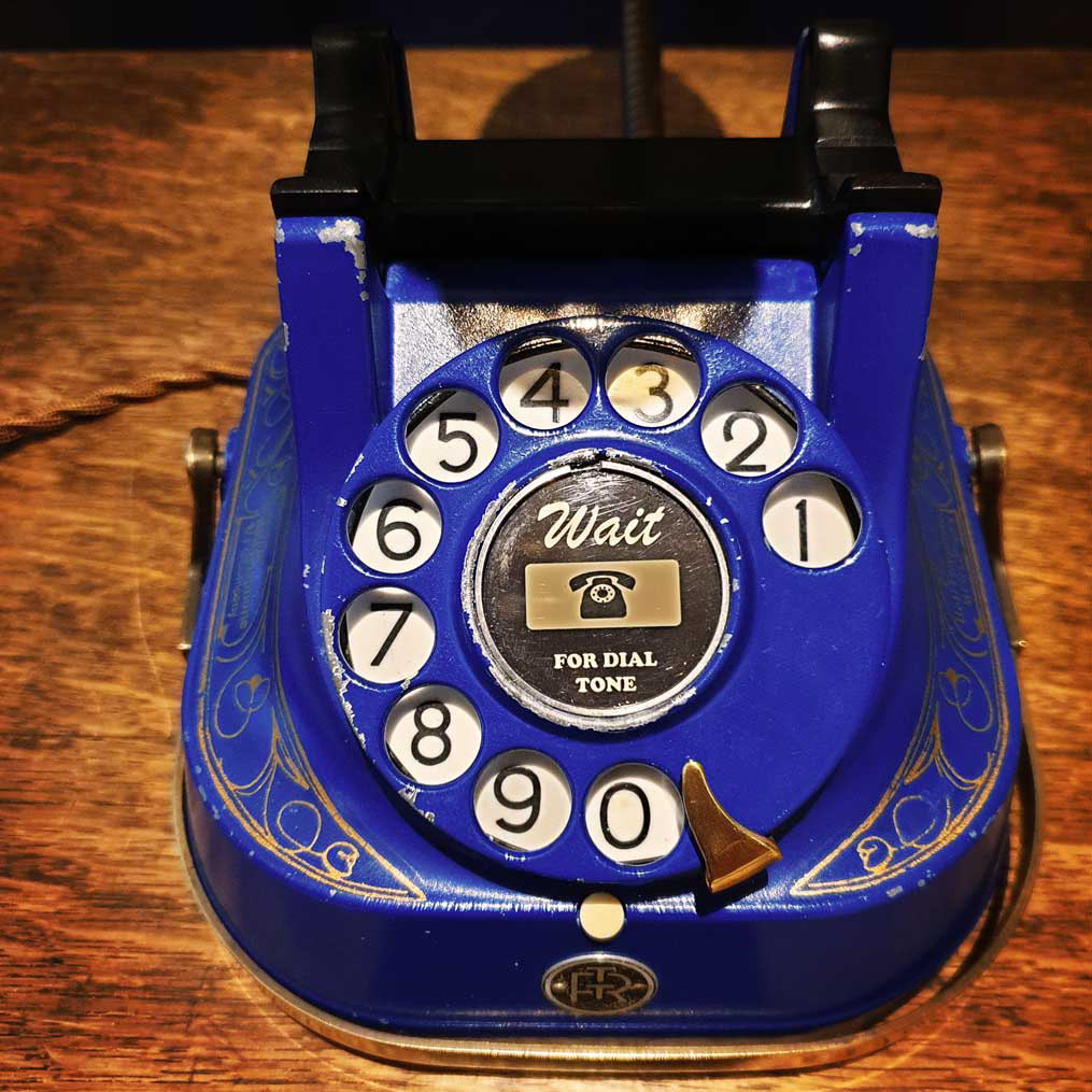 Vintage rotary dial