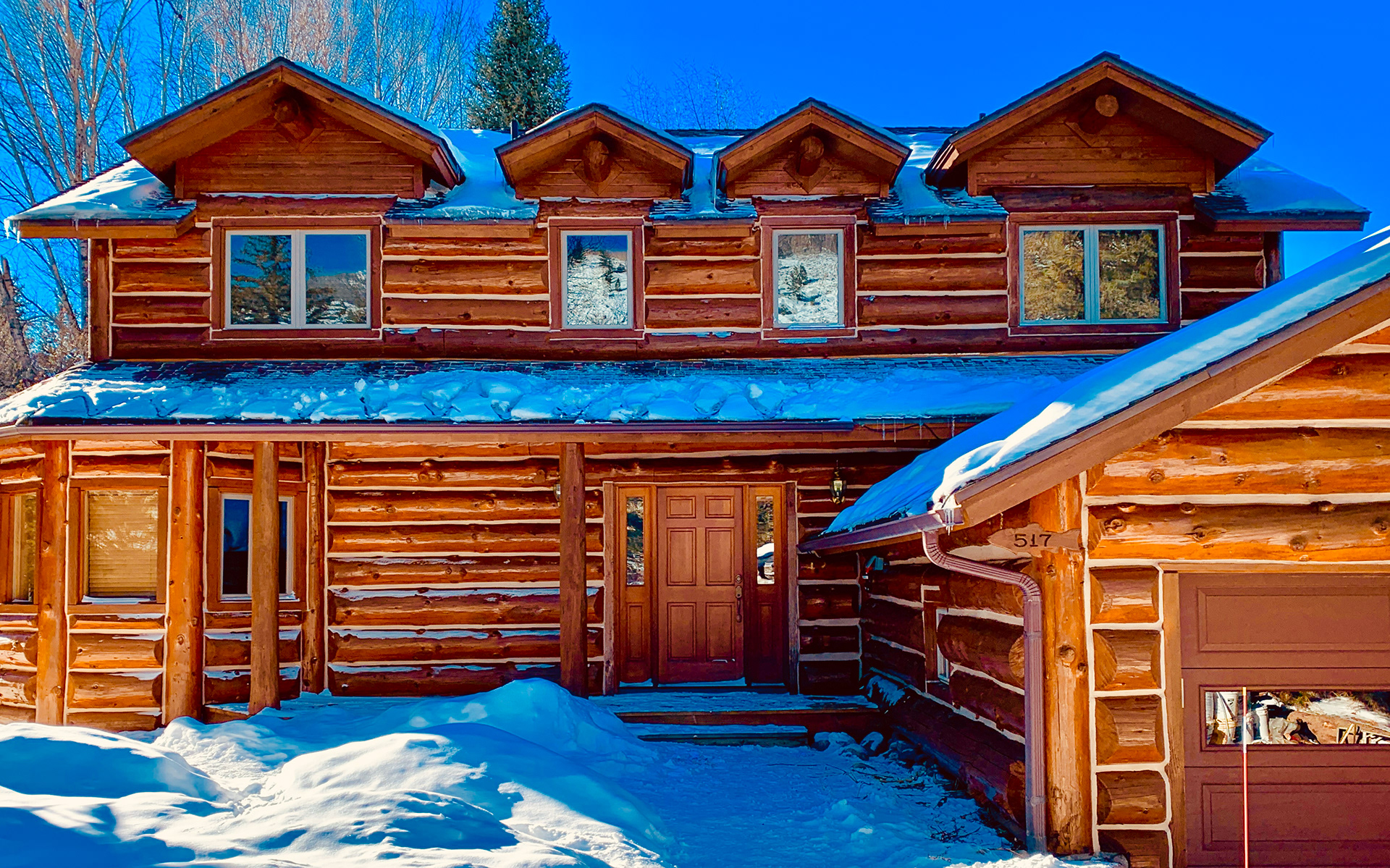 Log Home Restoration Colorado Custom Log Home Restoration