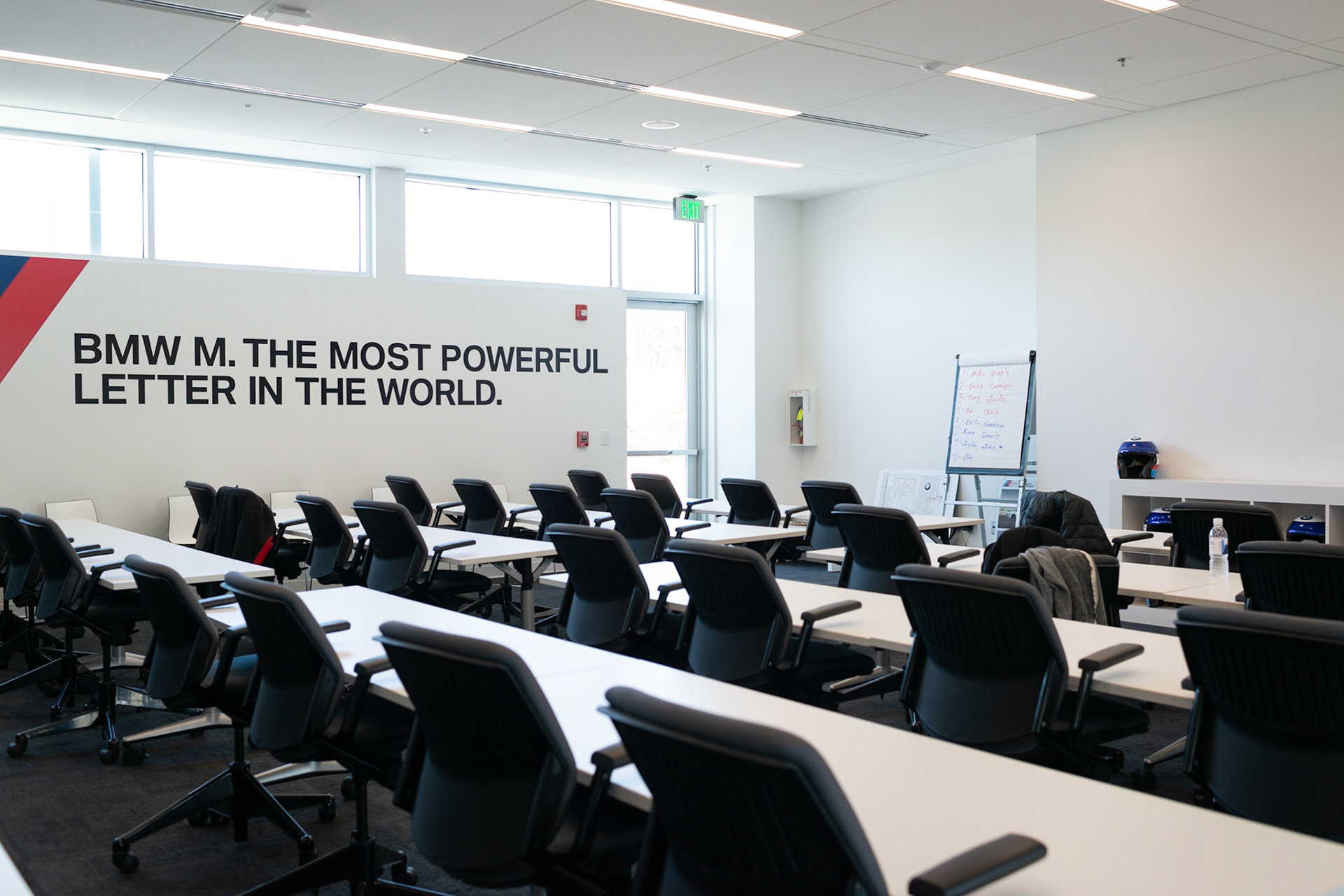 BMW Performance Center classroom
