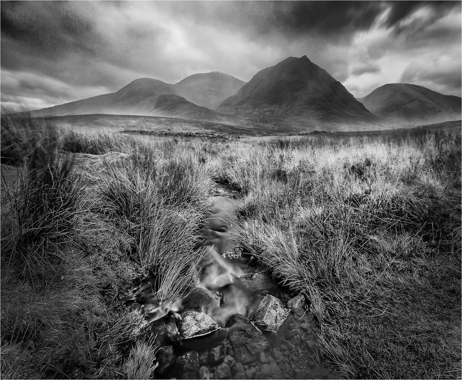 Glen Coe - Monochrome