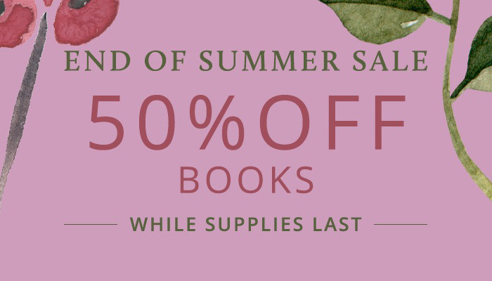 Chelsea Green Publishing's Summer Sales 2019 banner 50% Off Books (700 x 400)