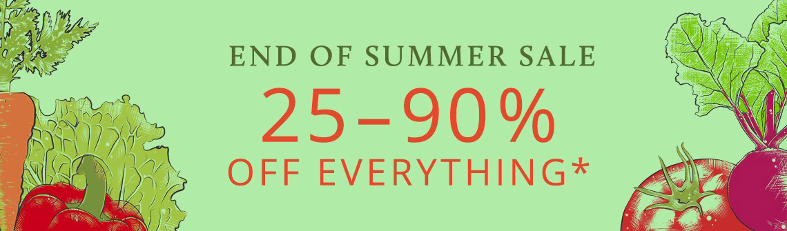 Chelsea Green Publishing's Summer Sales 2019 banner 25-90% Off Everything (1140 x 335)