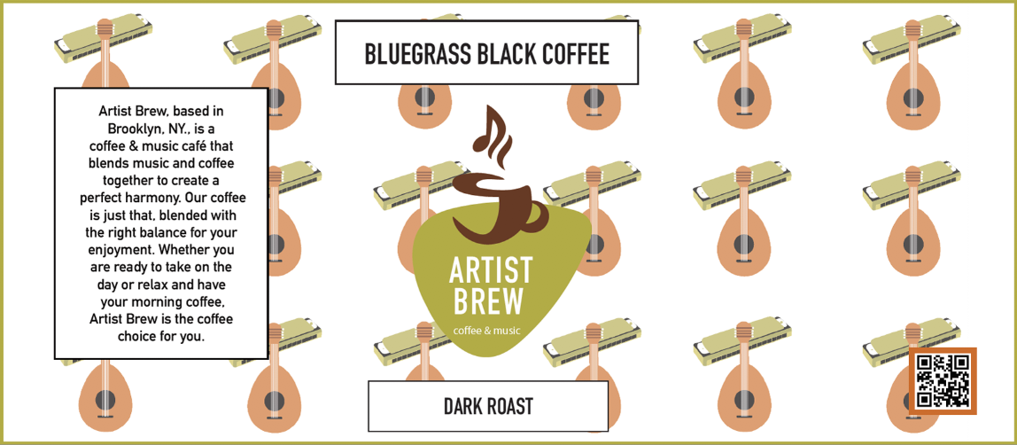 Bluegrass Black Coffee (tin packaging)