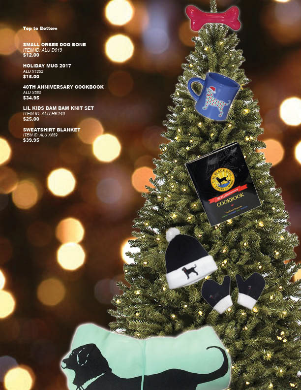 The Black Dog Tavern Co Christmas/Winter holiday Gift Giving magazine rendition page 1