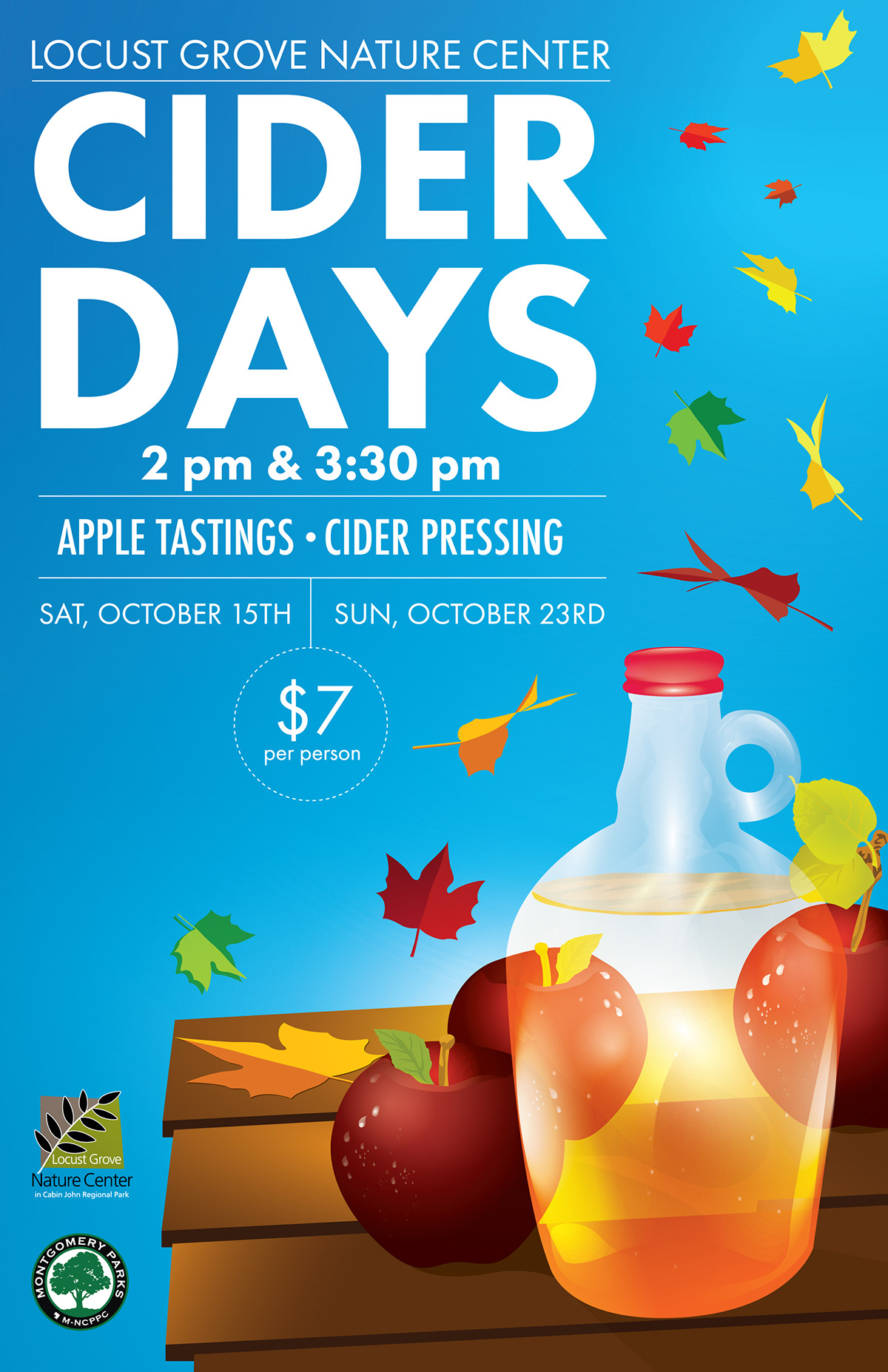 Dogum Design, LLC Accelerate Your Brand Cider Days Poster Design