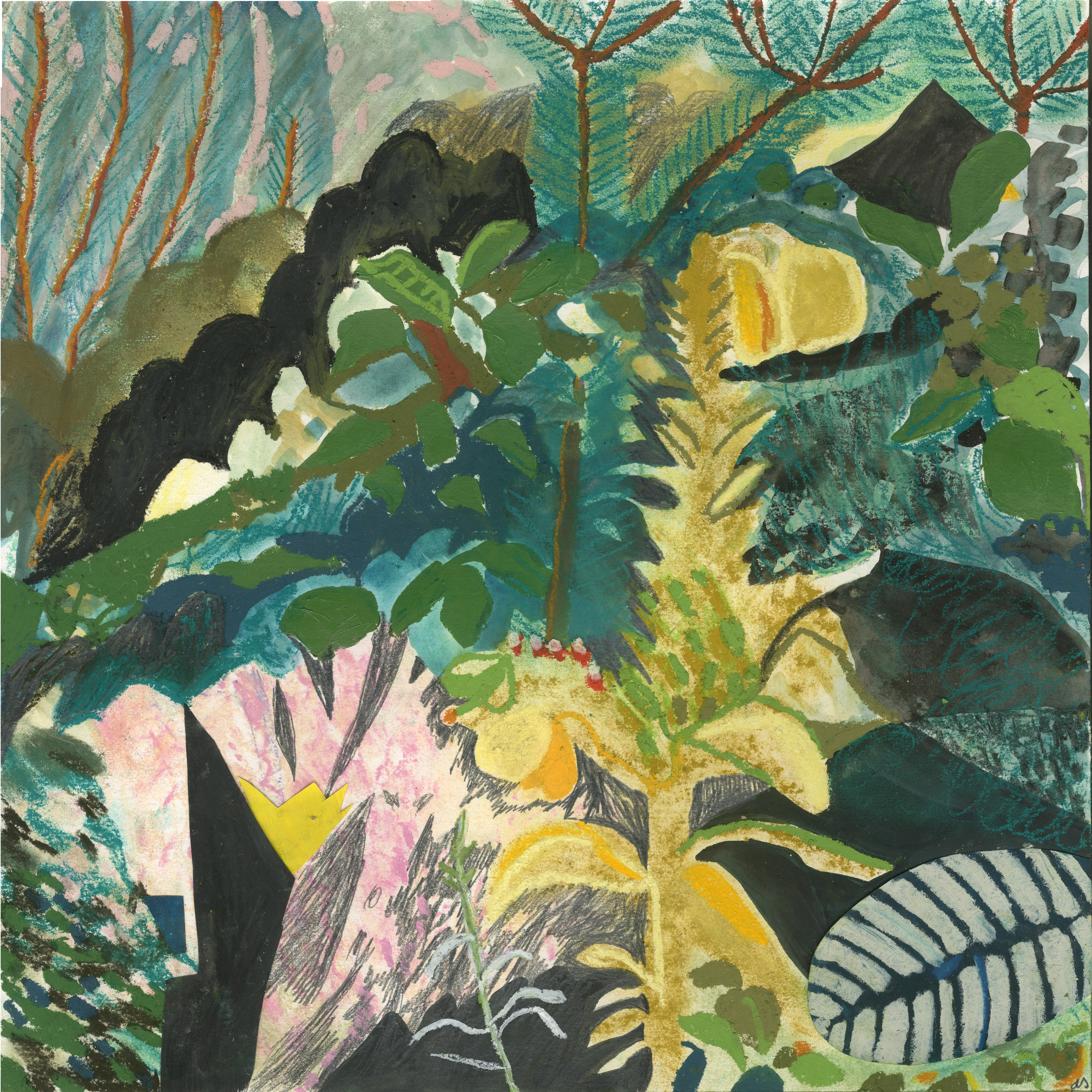 wild plants (40x40 cm) €500