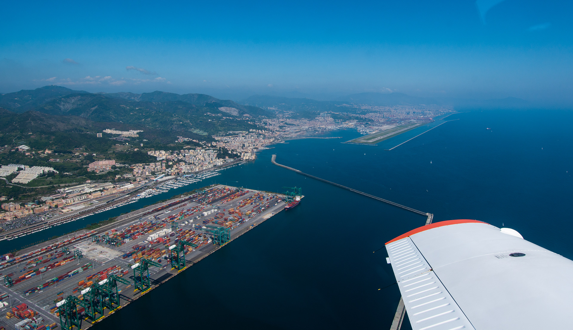 departing from Genova