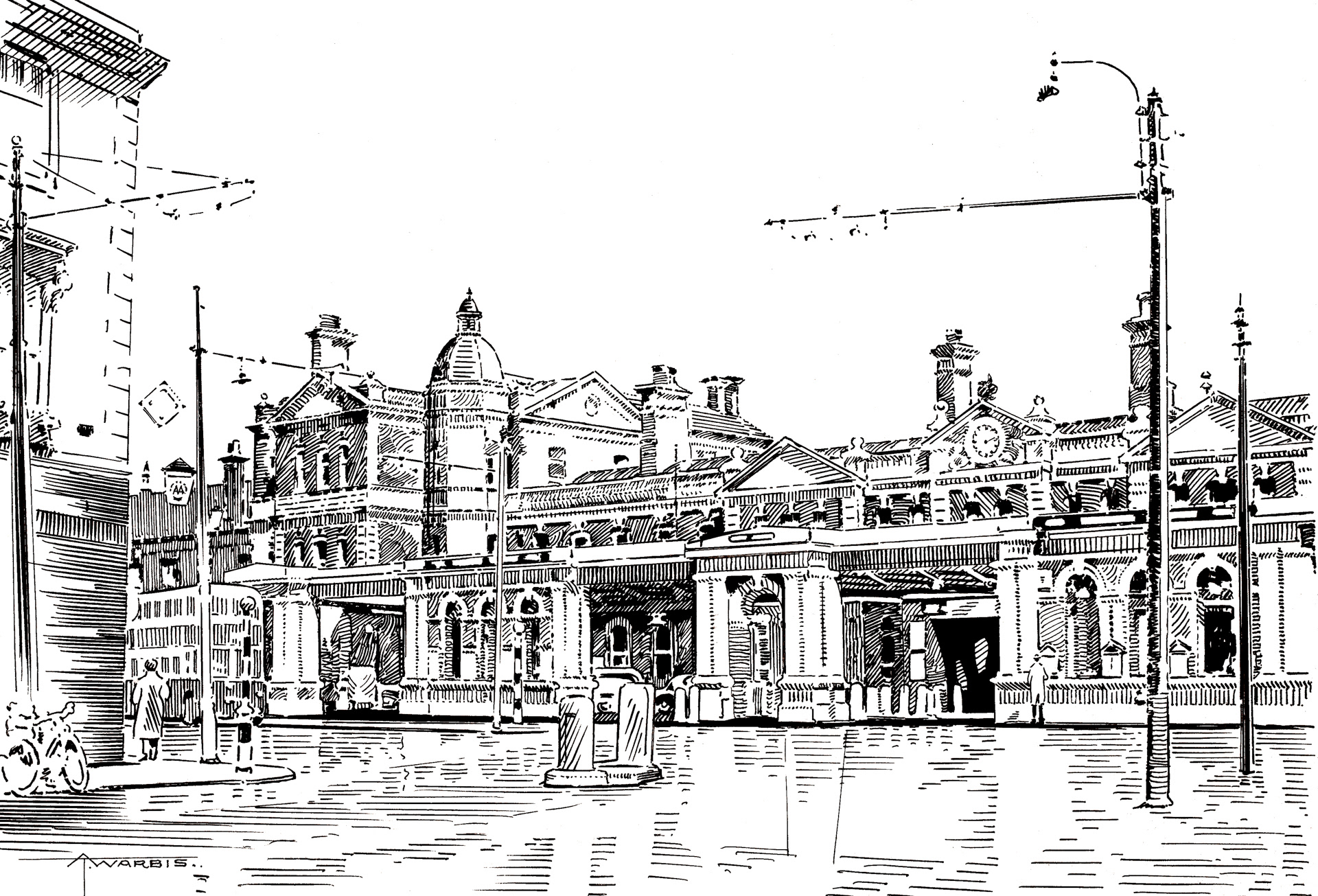 Midland Station in Derby