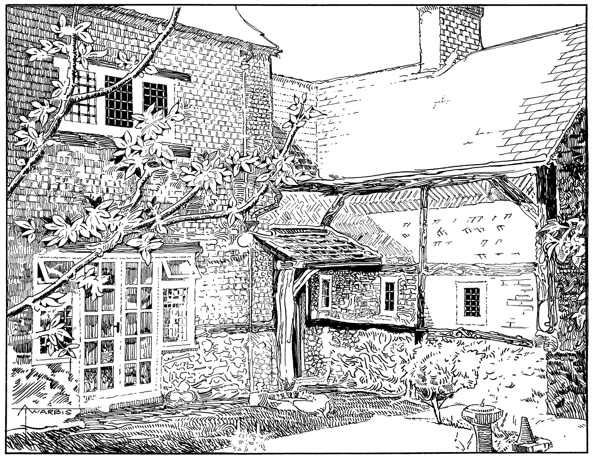 A Quaint Porch in Syston