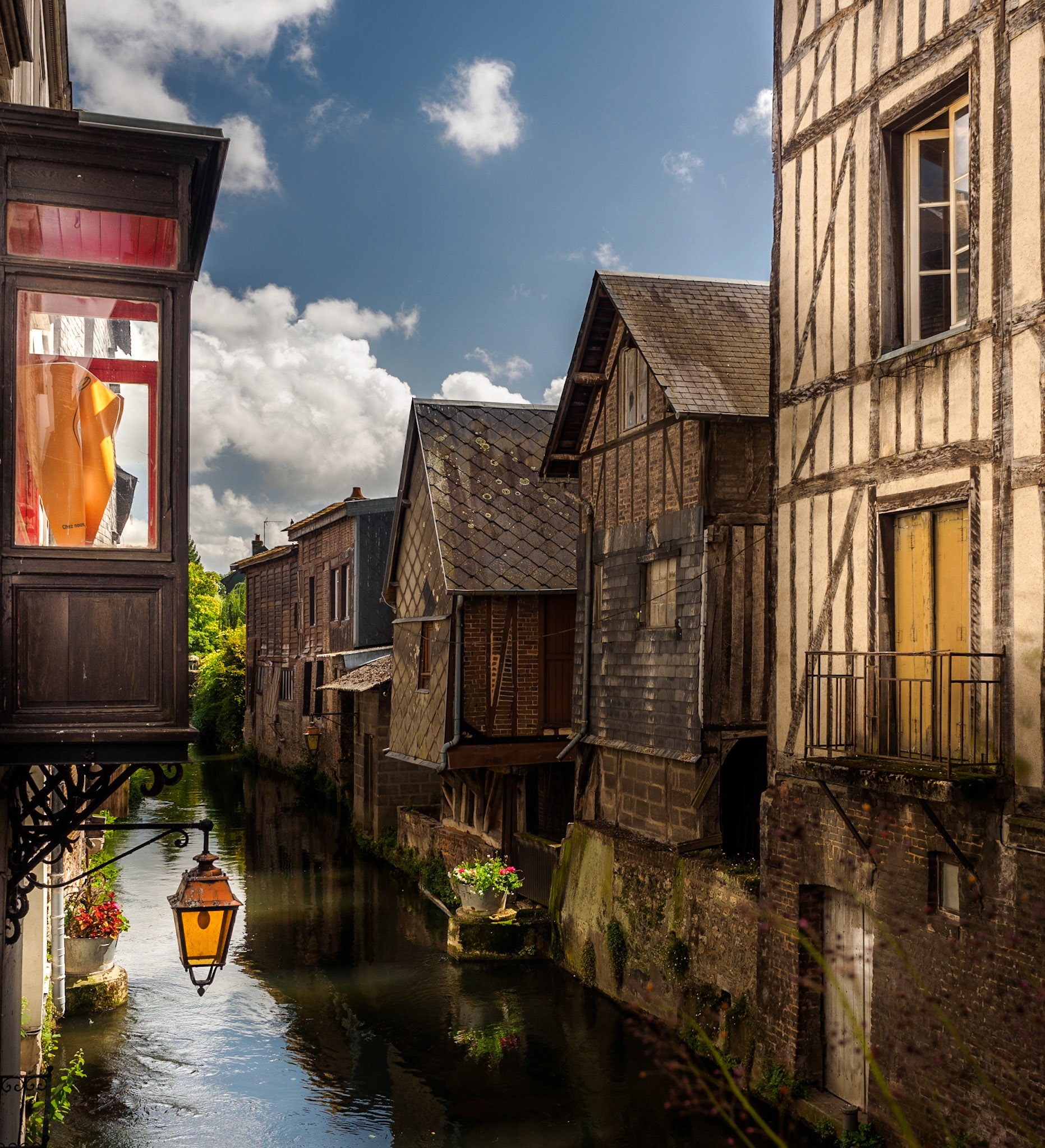 Kanal in Pont-Audemer