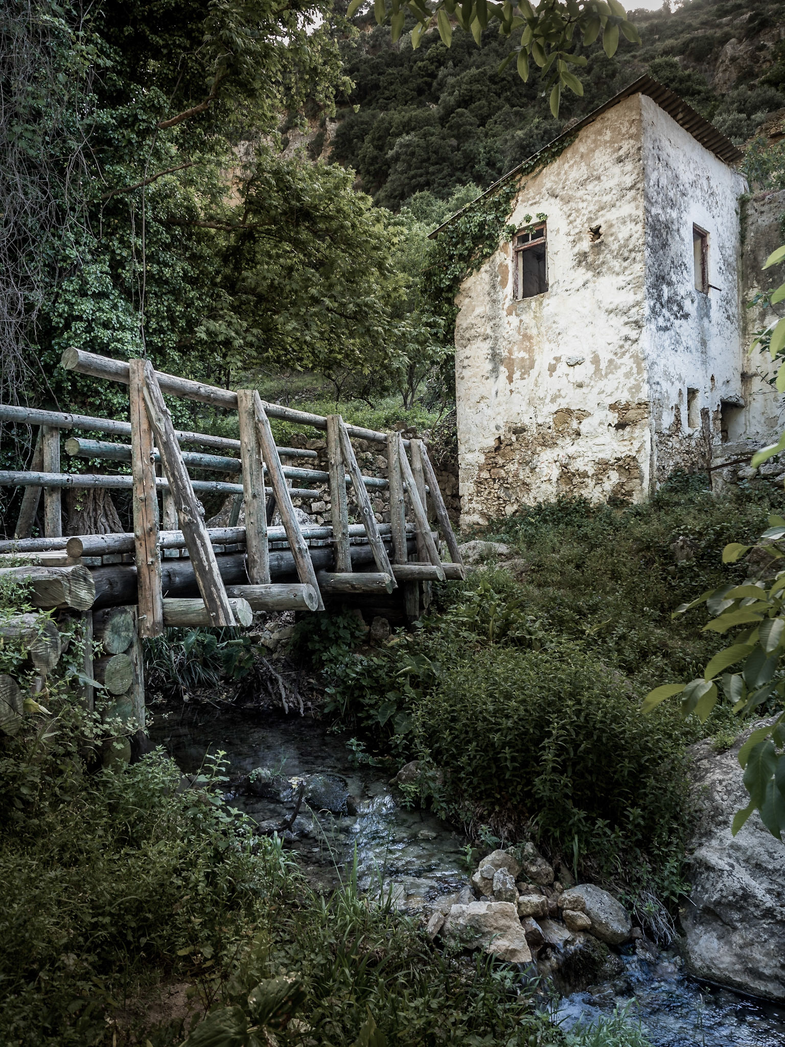Auf dem Weg durchs Mühlental