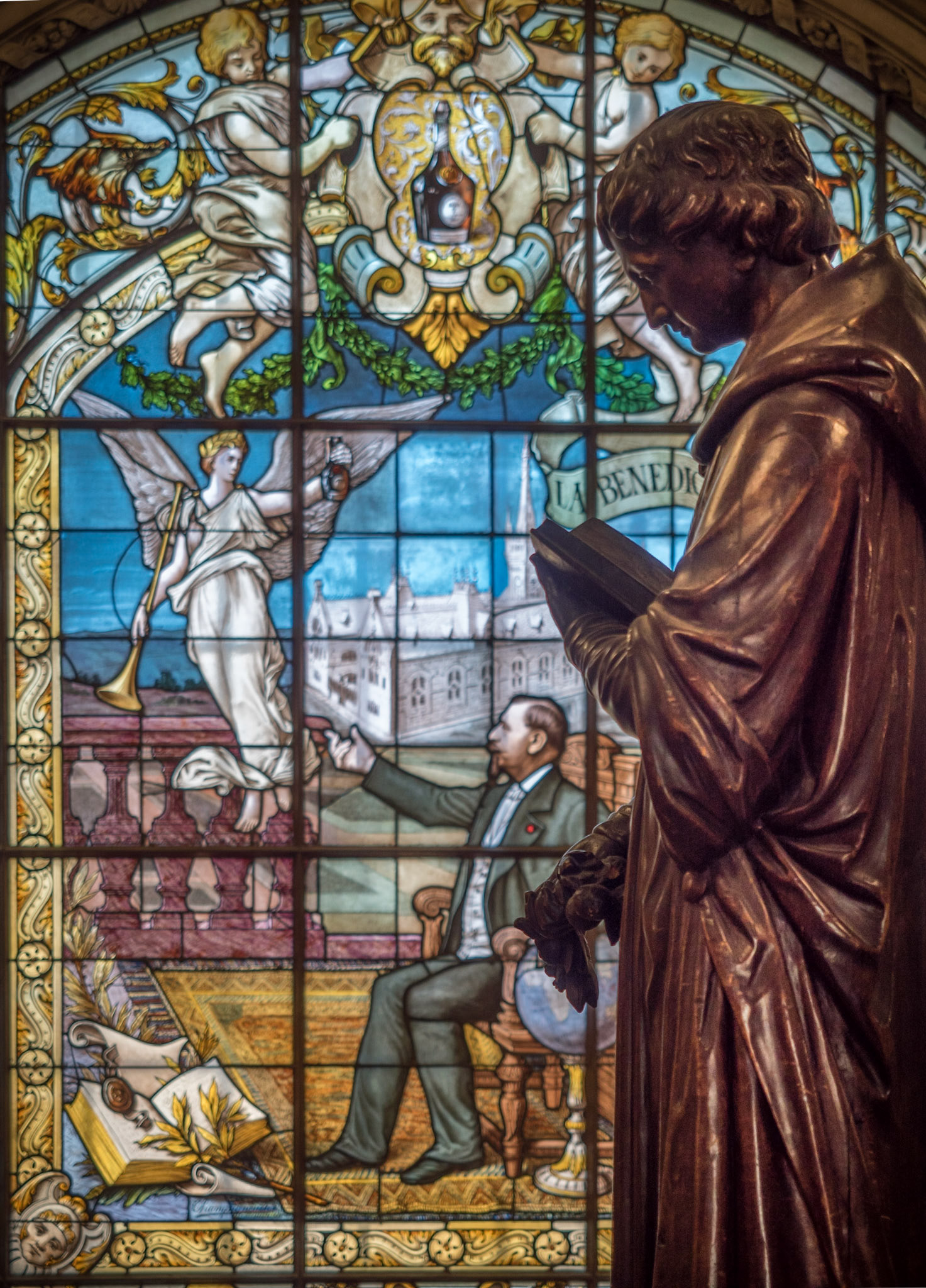 Abtei in Fécamp - Hier wird der Benedictine Likör hergestellt