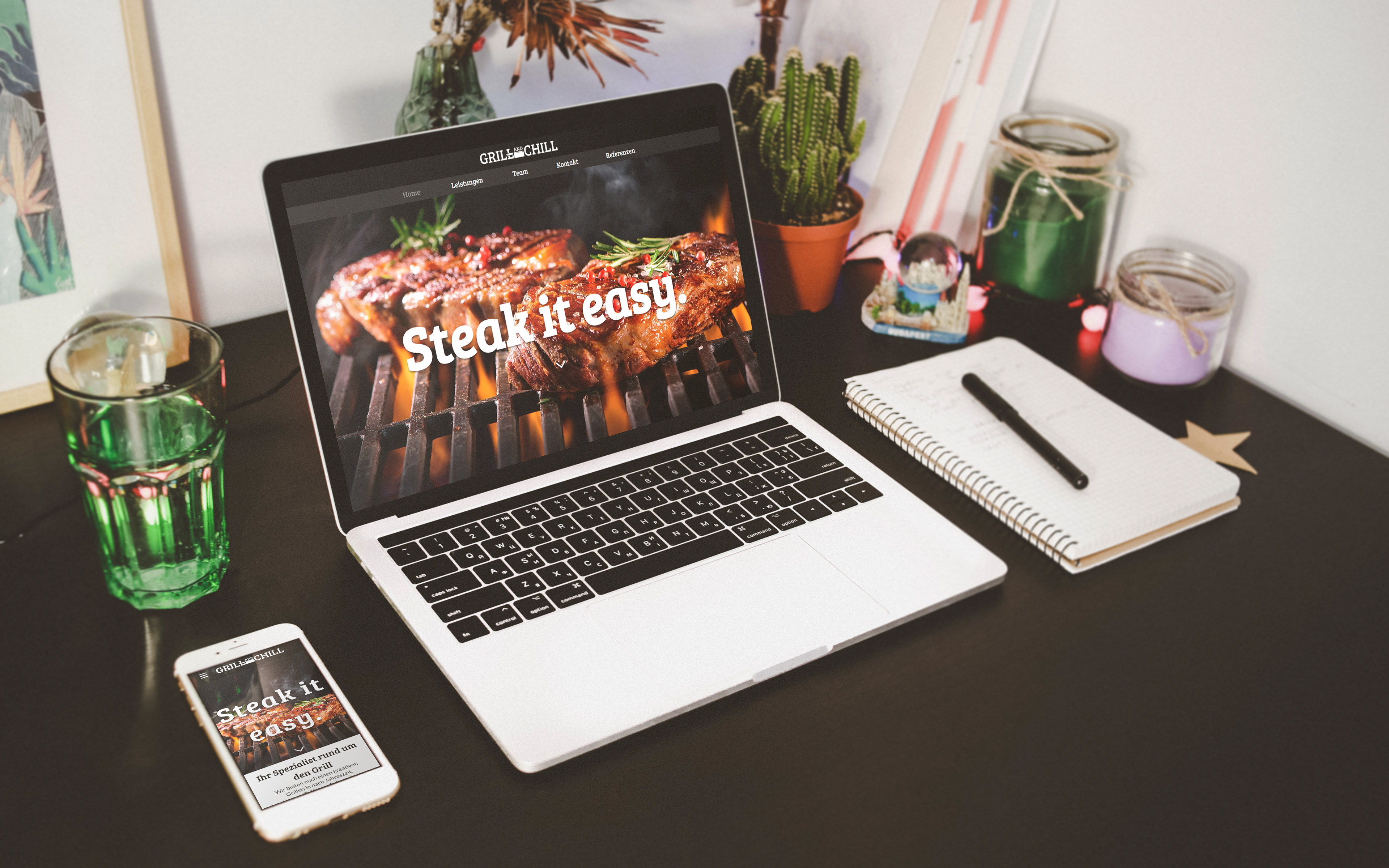 Rudolfos Grill and Chill Homepage