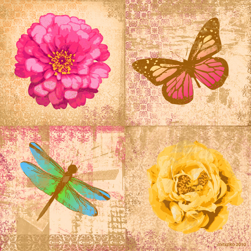 Nature Lace Stamp - Adobe Photoshop