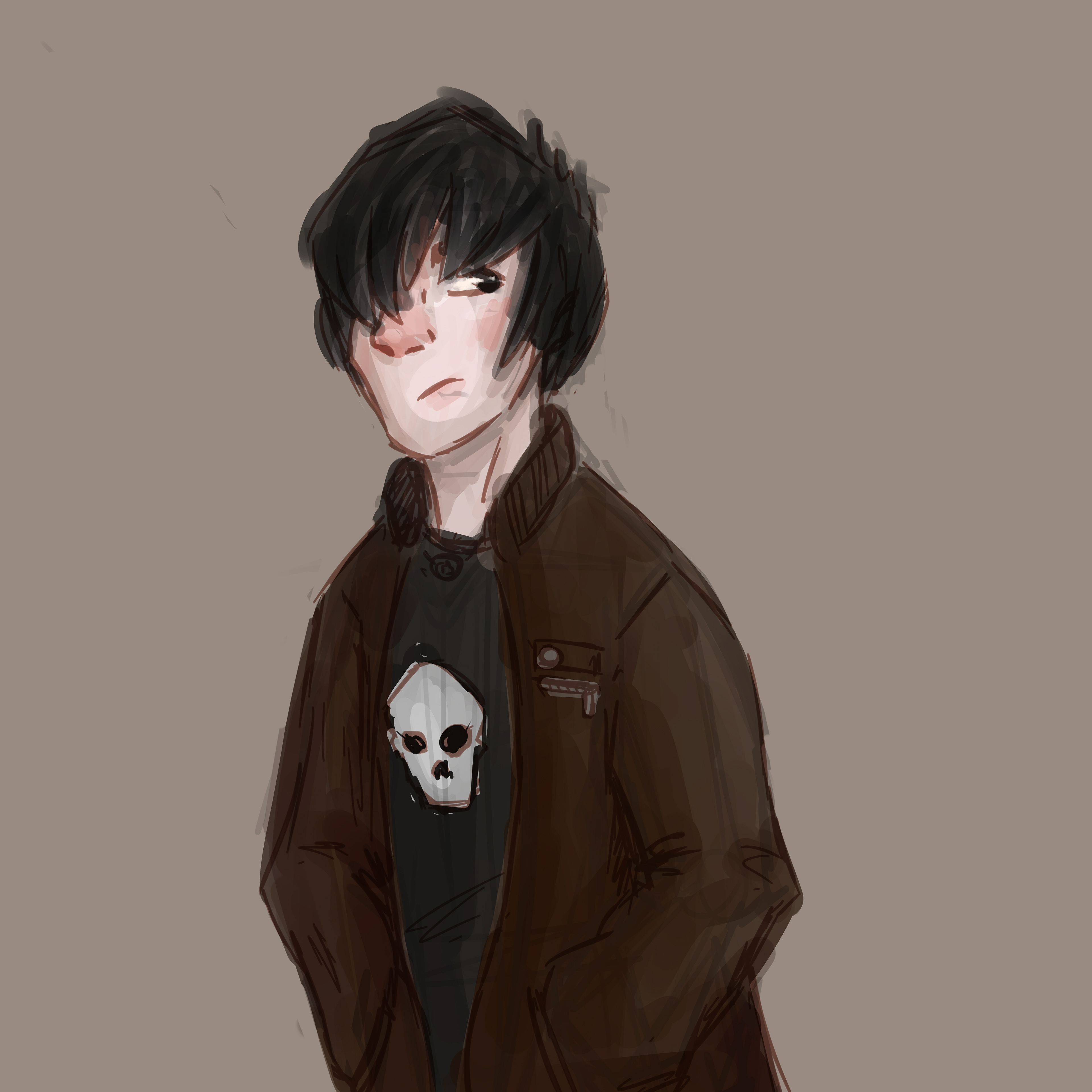 Another sketch trying to get the hang of shading.