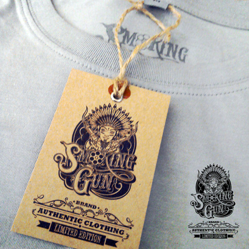 Smoking Gun branding - garment design & print
