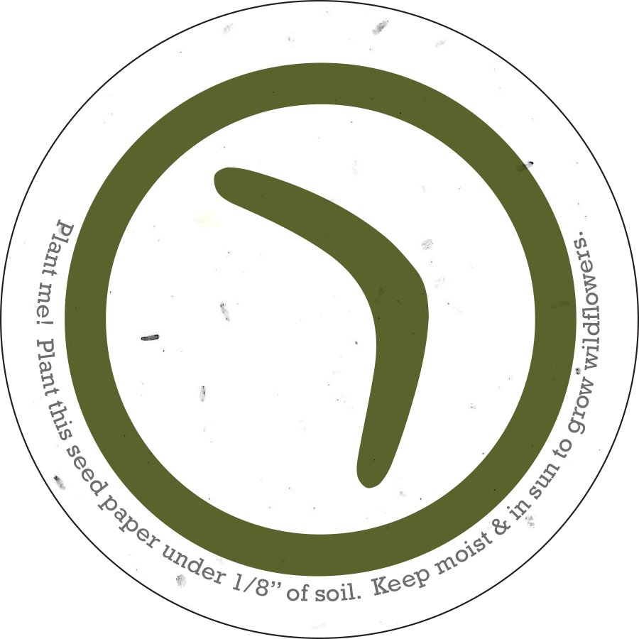 Wild Flower Plantable Coaster