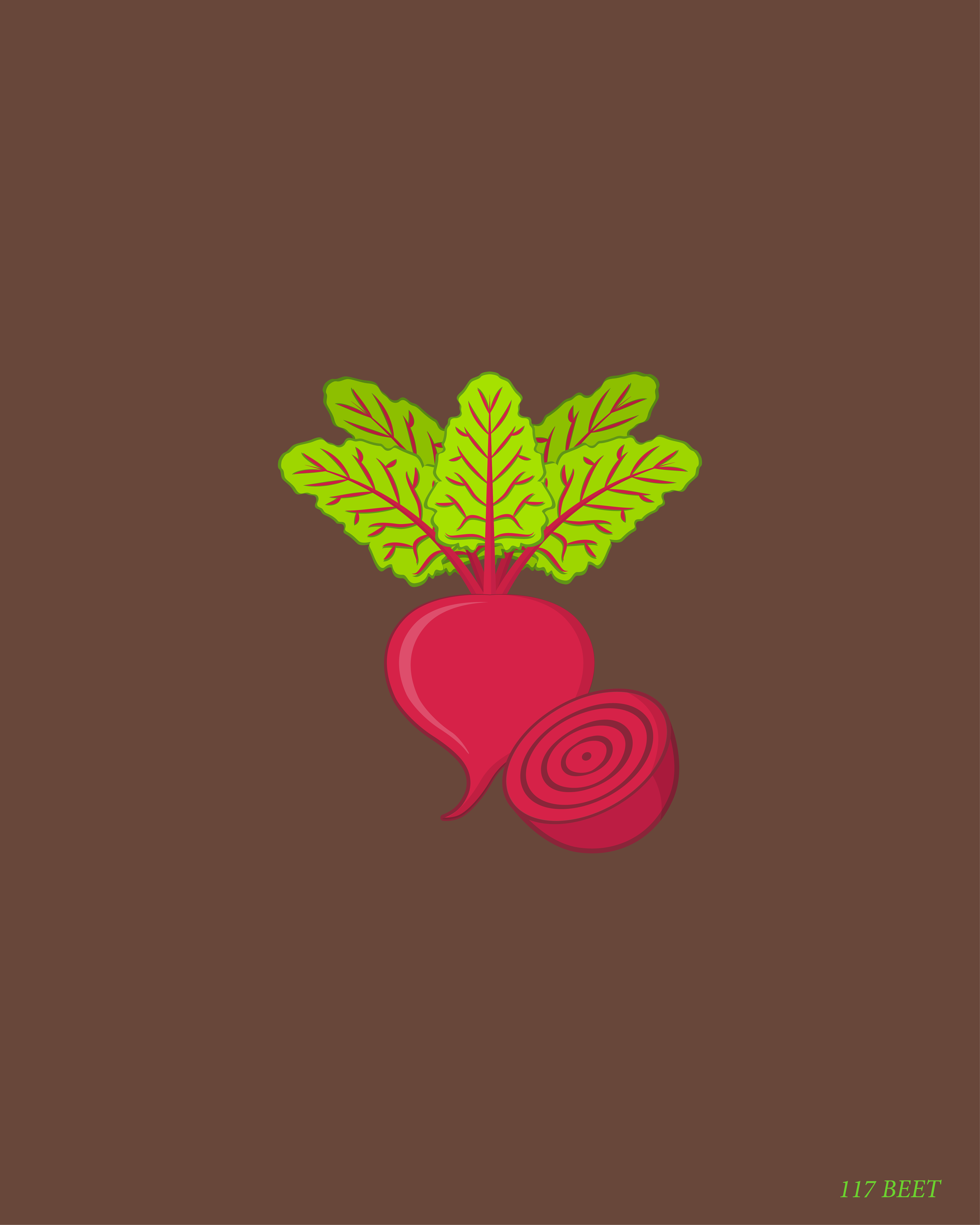 beet illustration by jaymoondesign (jay moon)