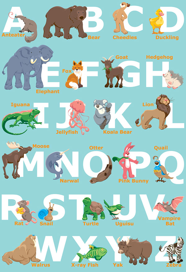 Danielle Caruso - Alphabet Animals