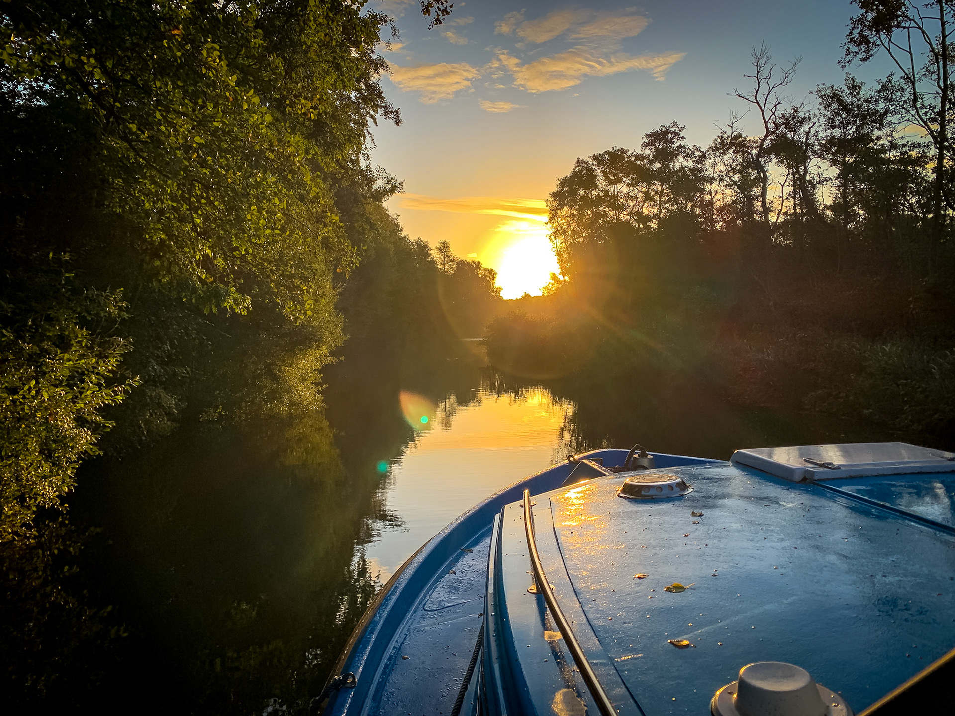 Early morning cruise at Neatishead