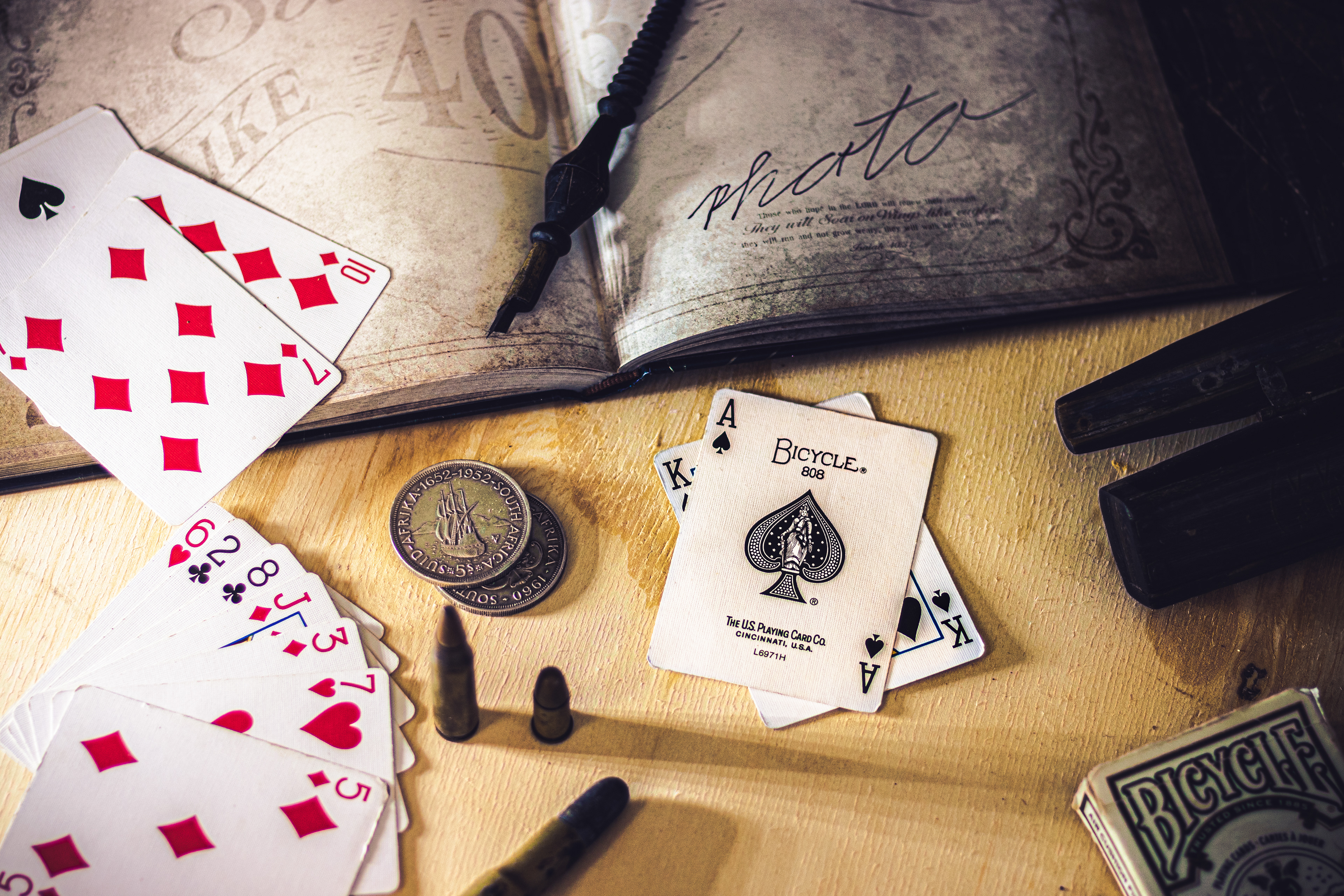 Playing cards and old stuff