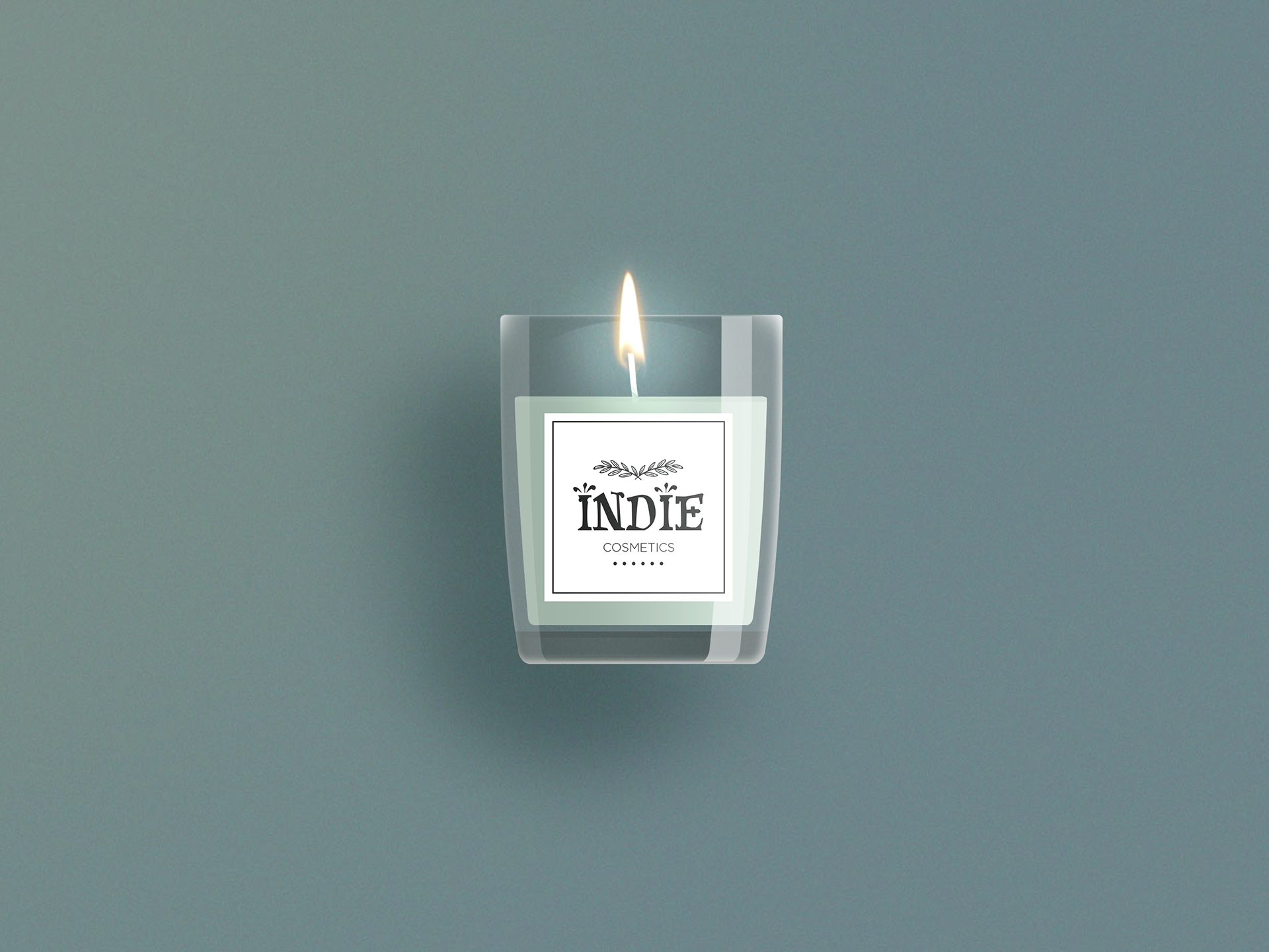 Download Santiago Pereira Portfolio Candle Mockup Psd