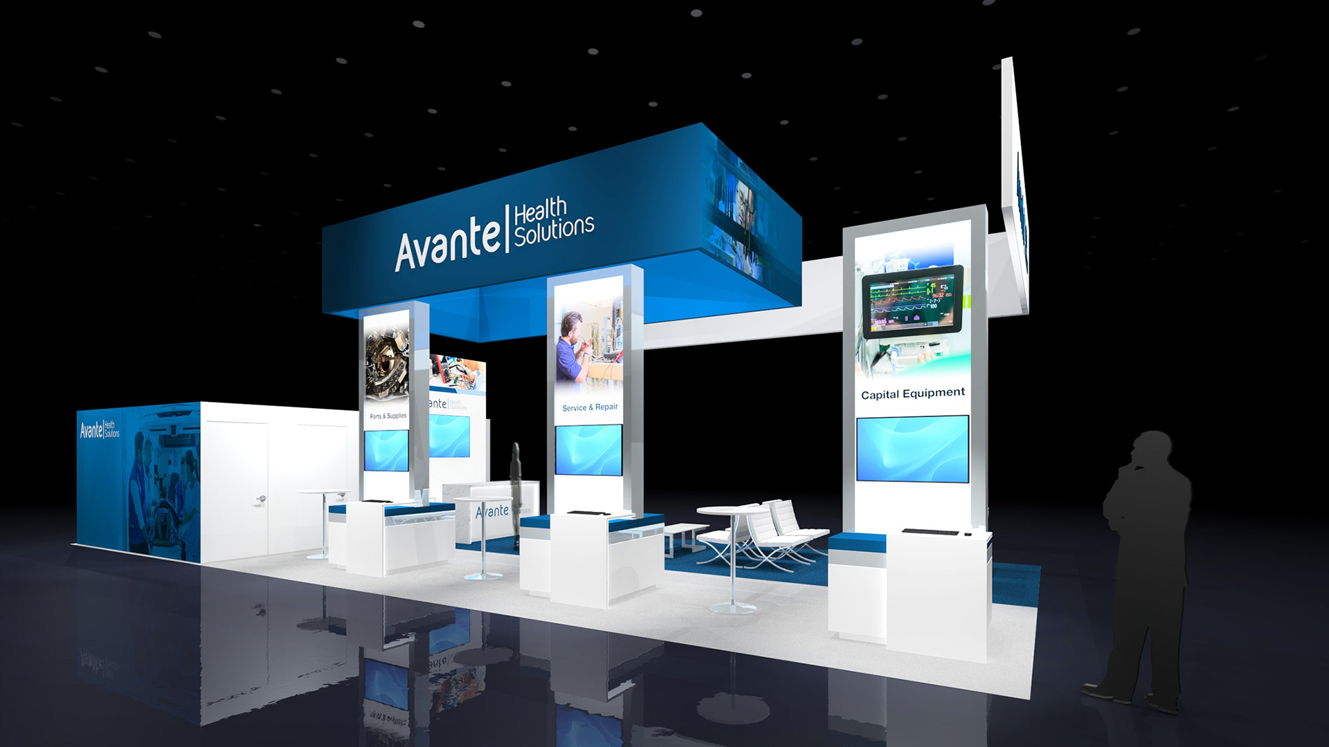 Design Ideas for a 20x30 Trade Show Booth