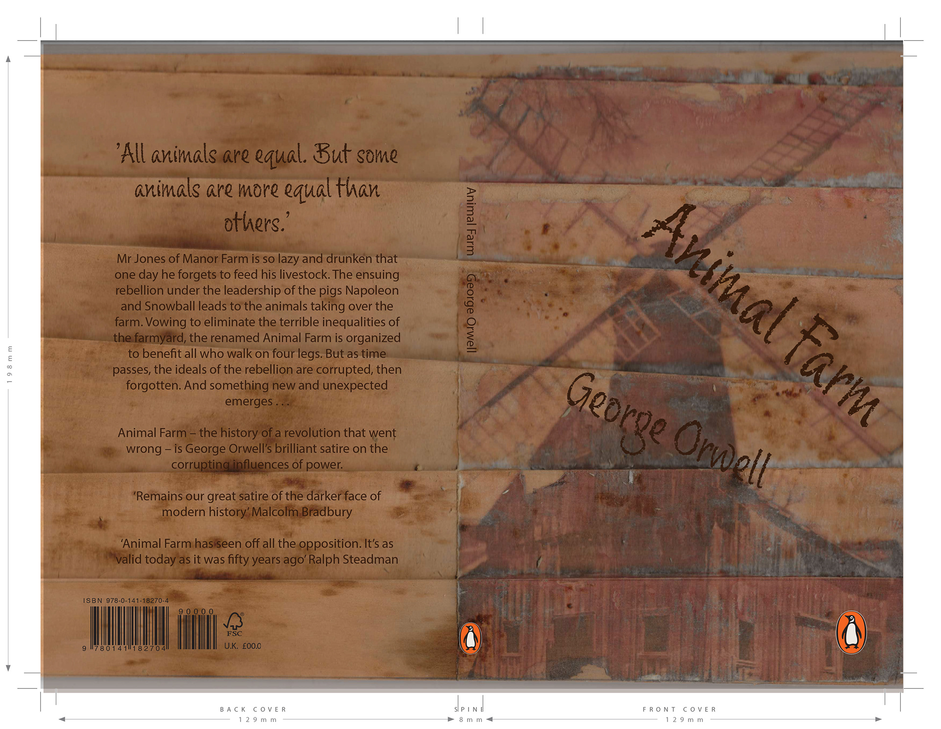 Tasha Livingstone - Animal Farm Book Cover Tasha Livingstone - Animal Farm Book Cover