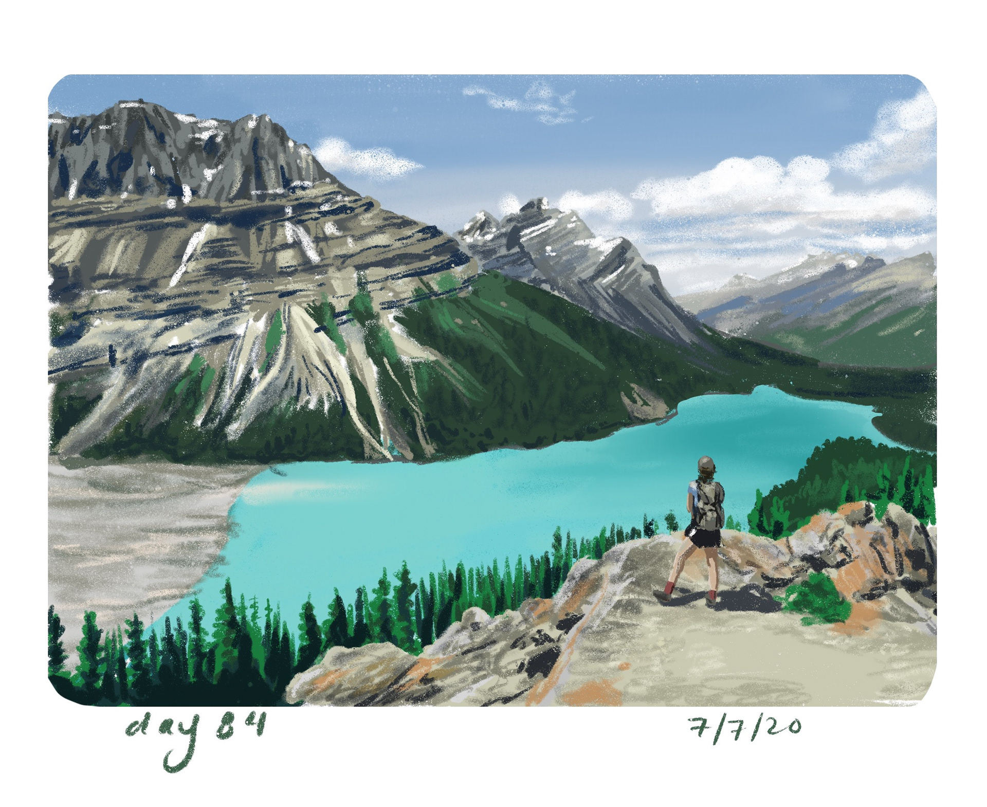 Peyto Lake, Banff National Park, Canada