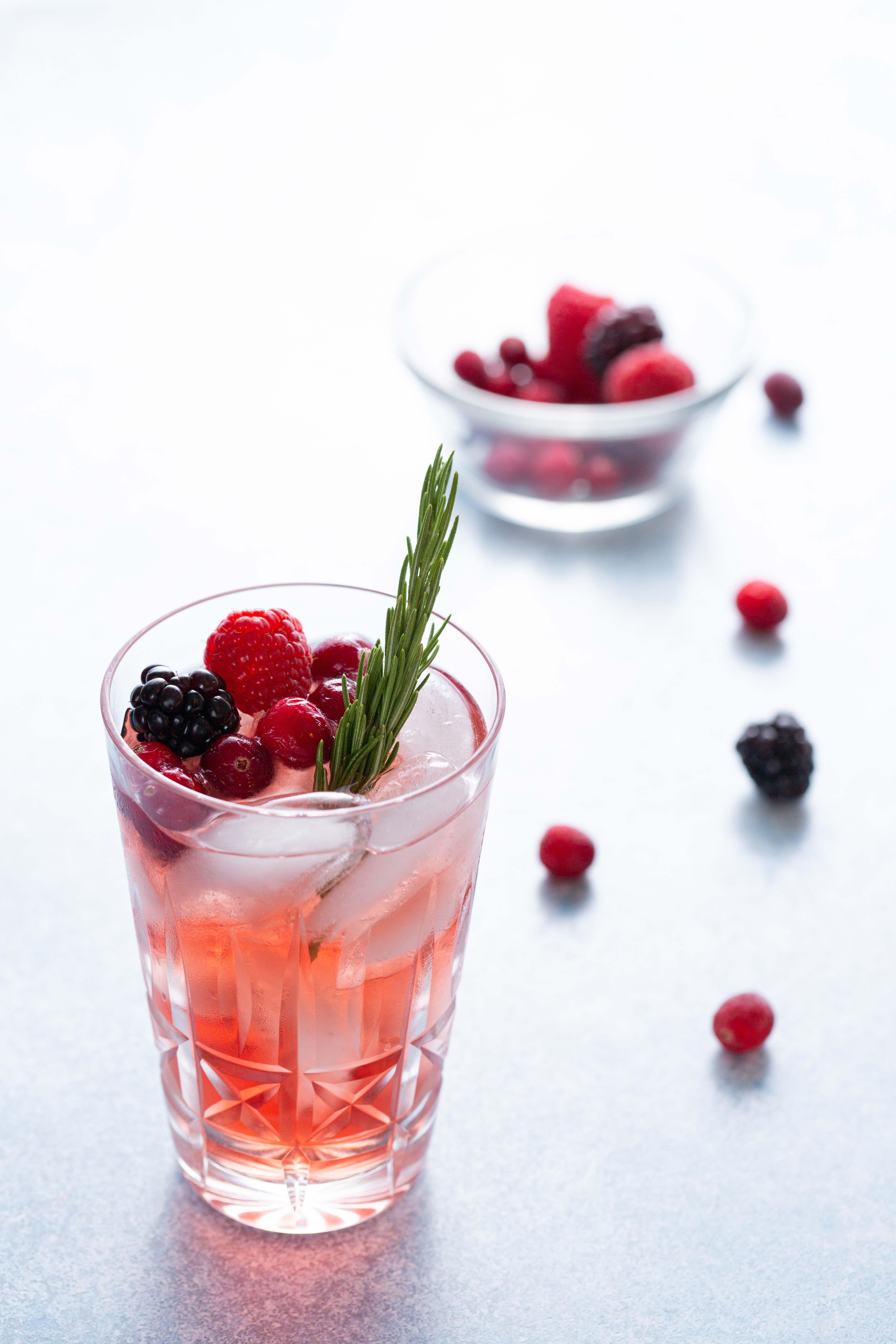 Cranberry & Rosemary Cocktail