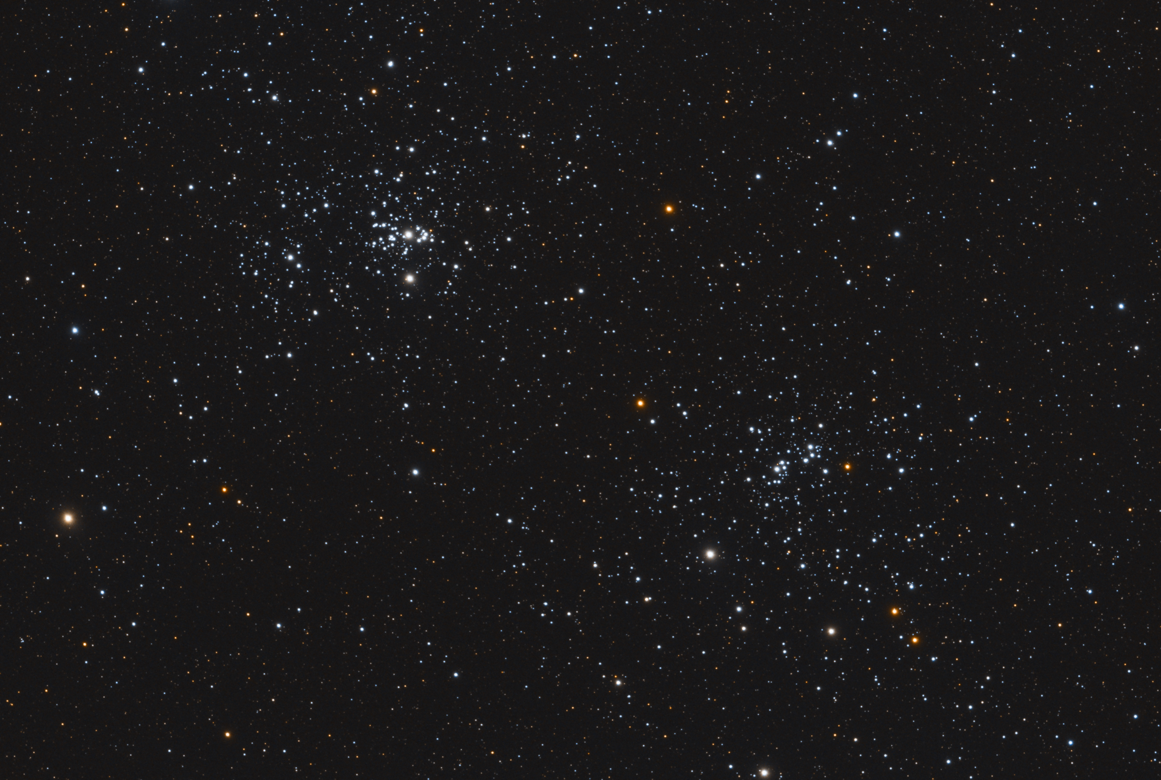 Double Cluster in Perseus