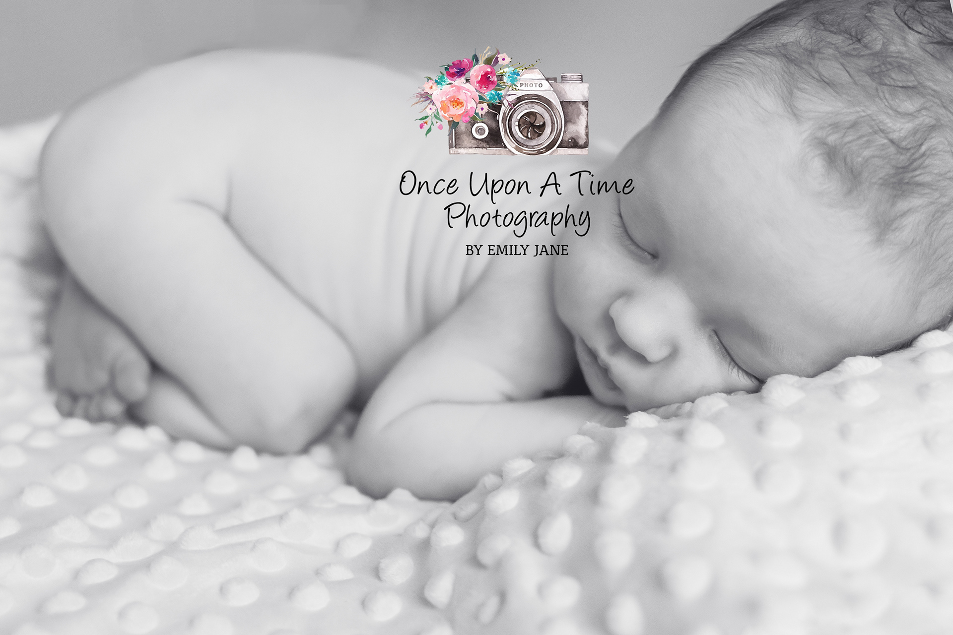 Posed newborn photography