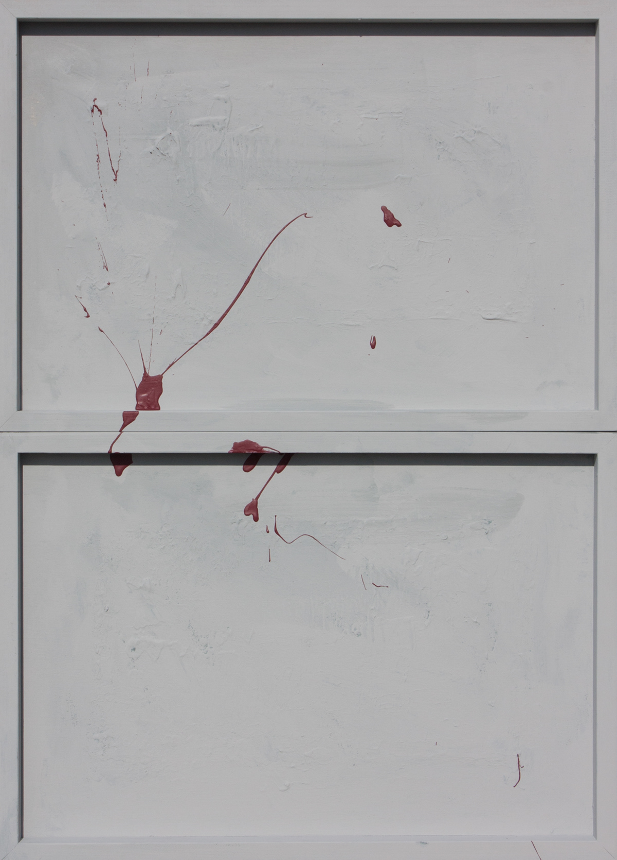 Esperanza | 2017 | 20 x 32 in. | Enamel on cradled wood panels | Available