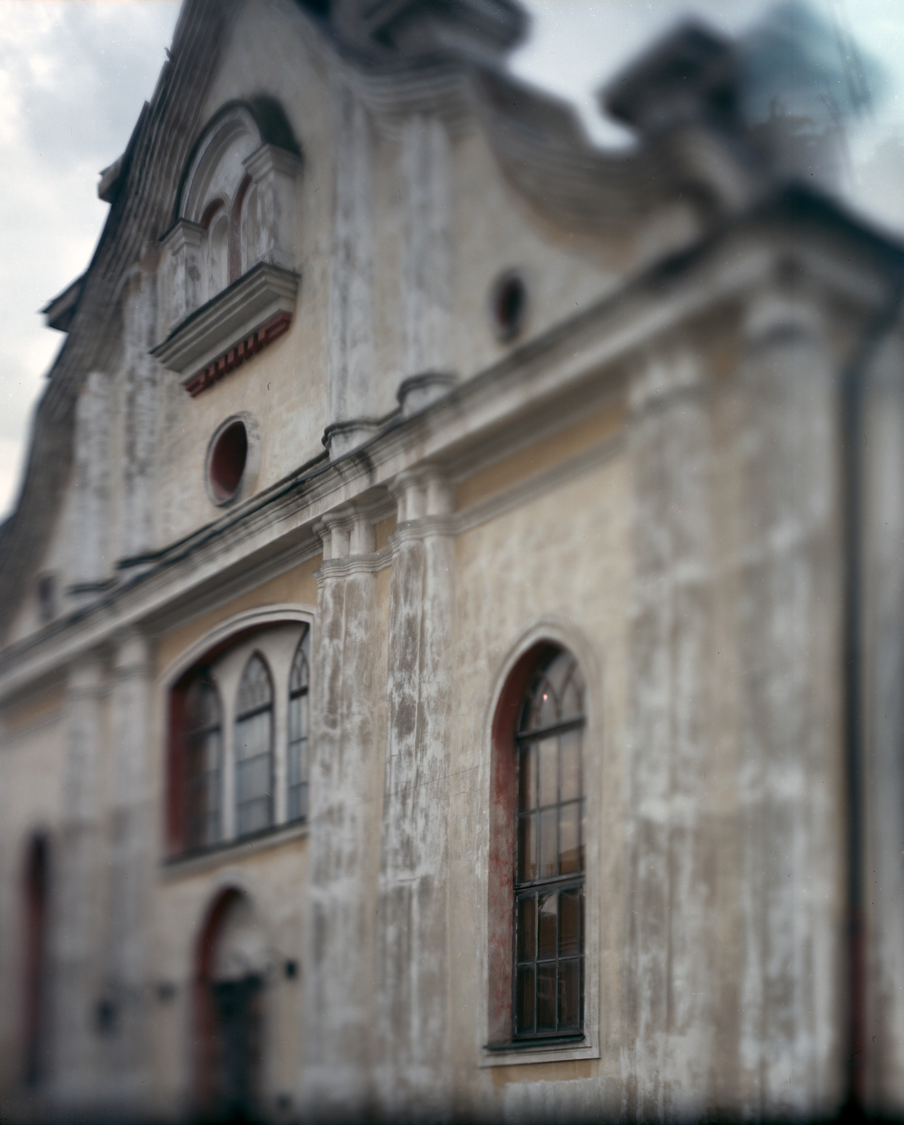 Sejny, Poland, 2016 / View of the town's great synagogue.
