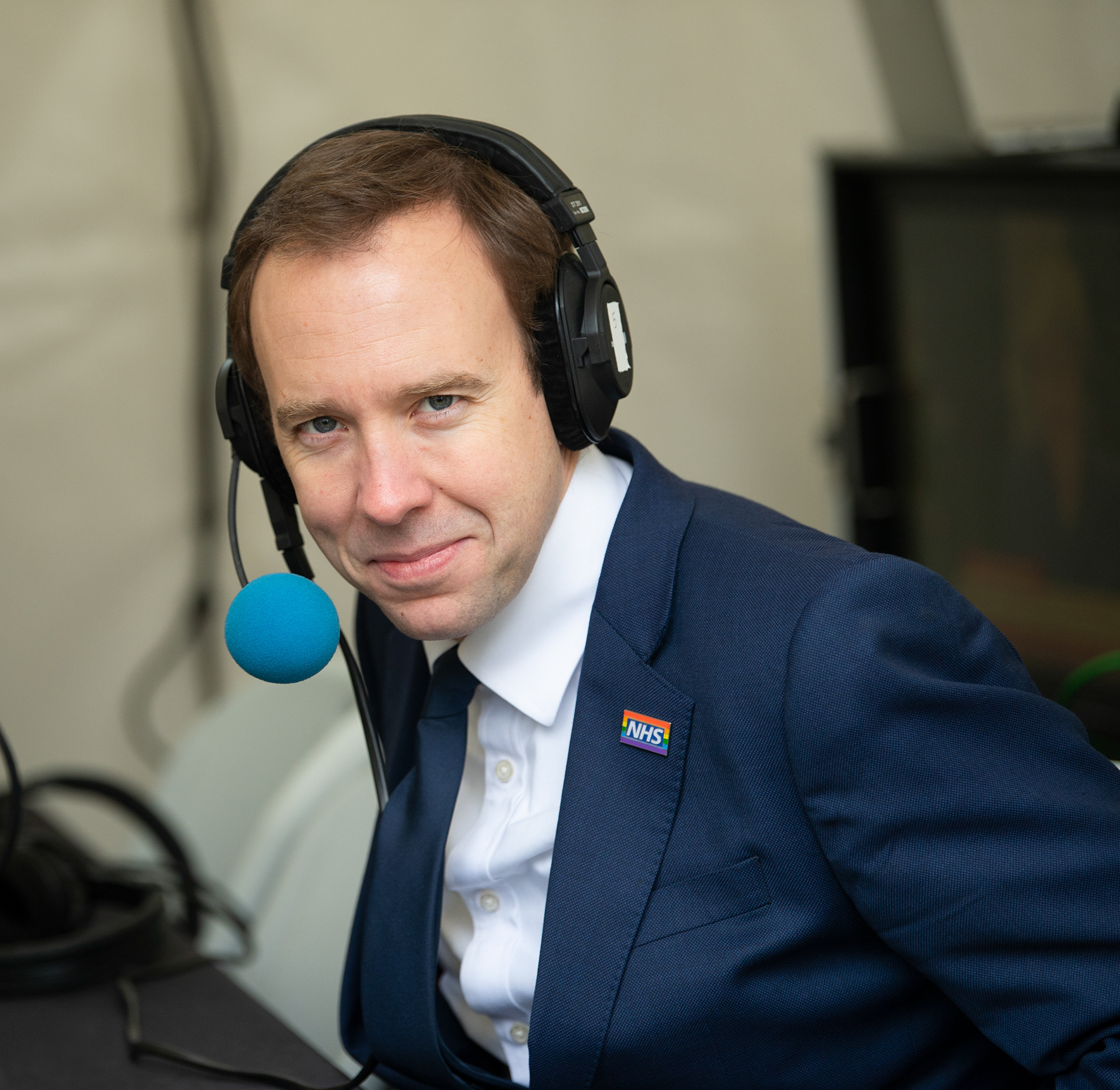 Matt Hancock in Westminster