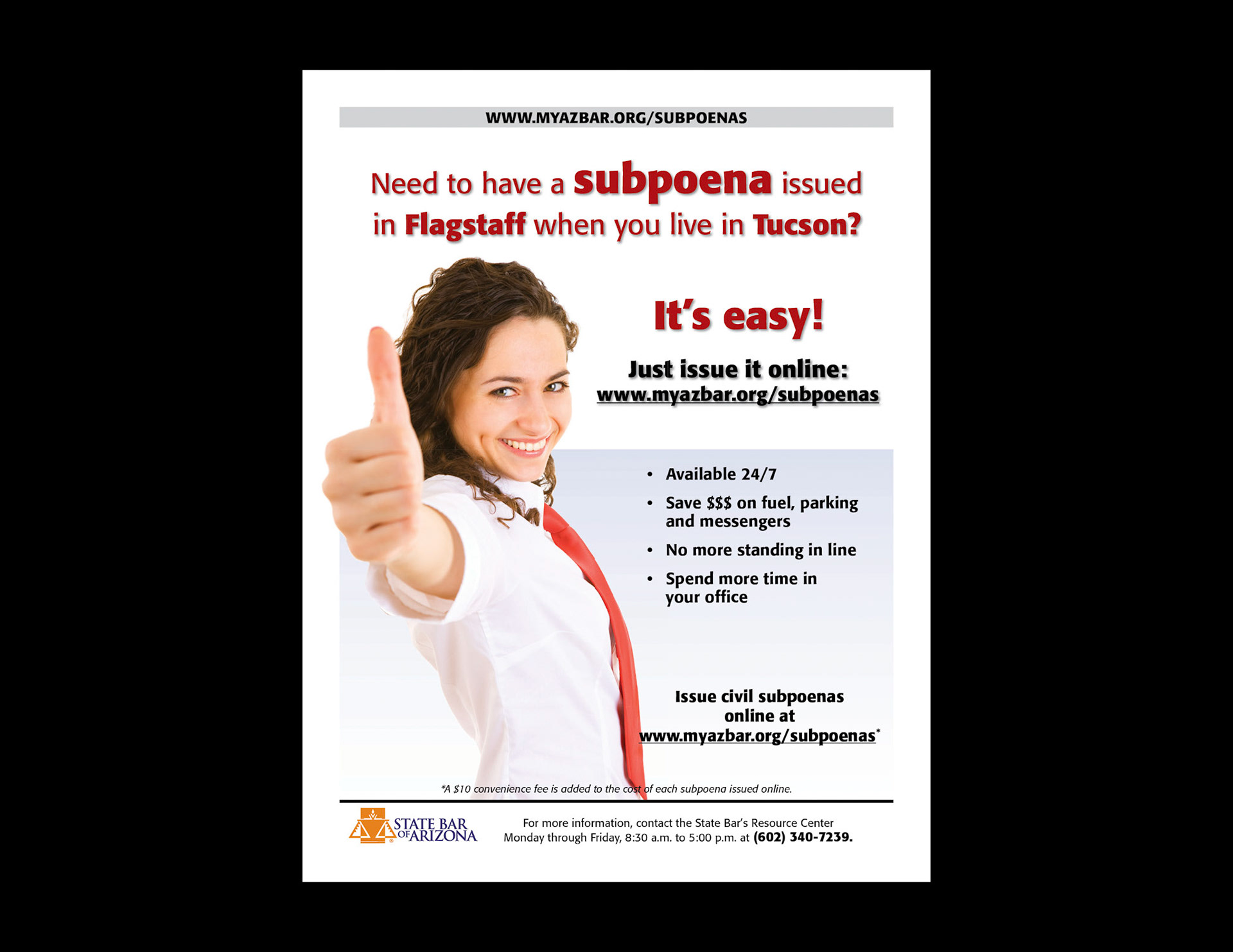 State Bar of Arizona Ad