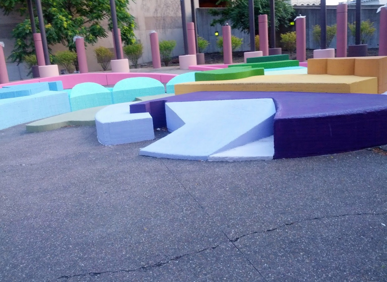 Shapes Park, circa 2011 (?) according to Google Earth.
