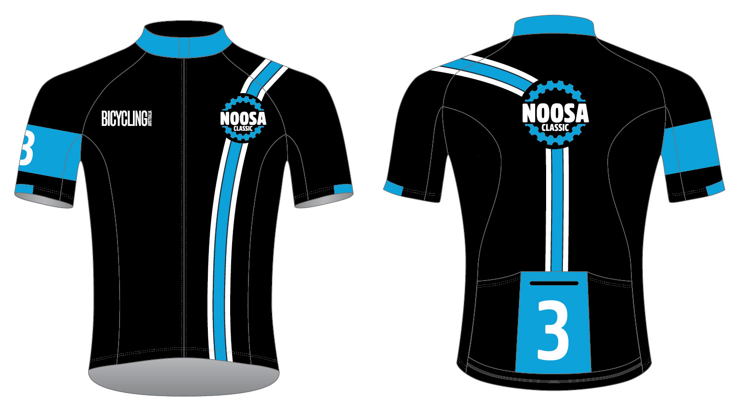 Noosa Classic cycling jersey