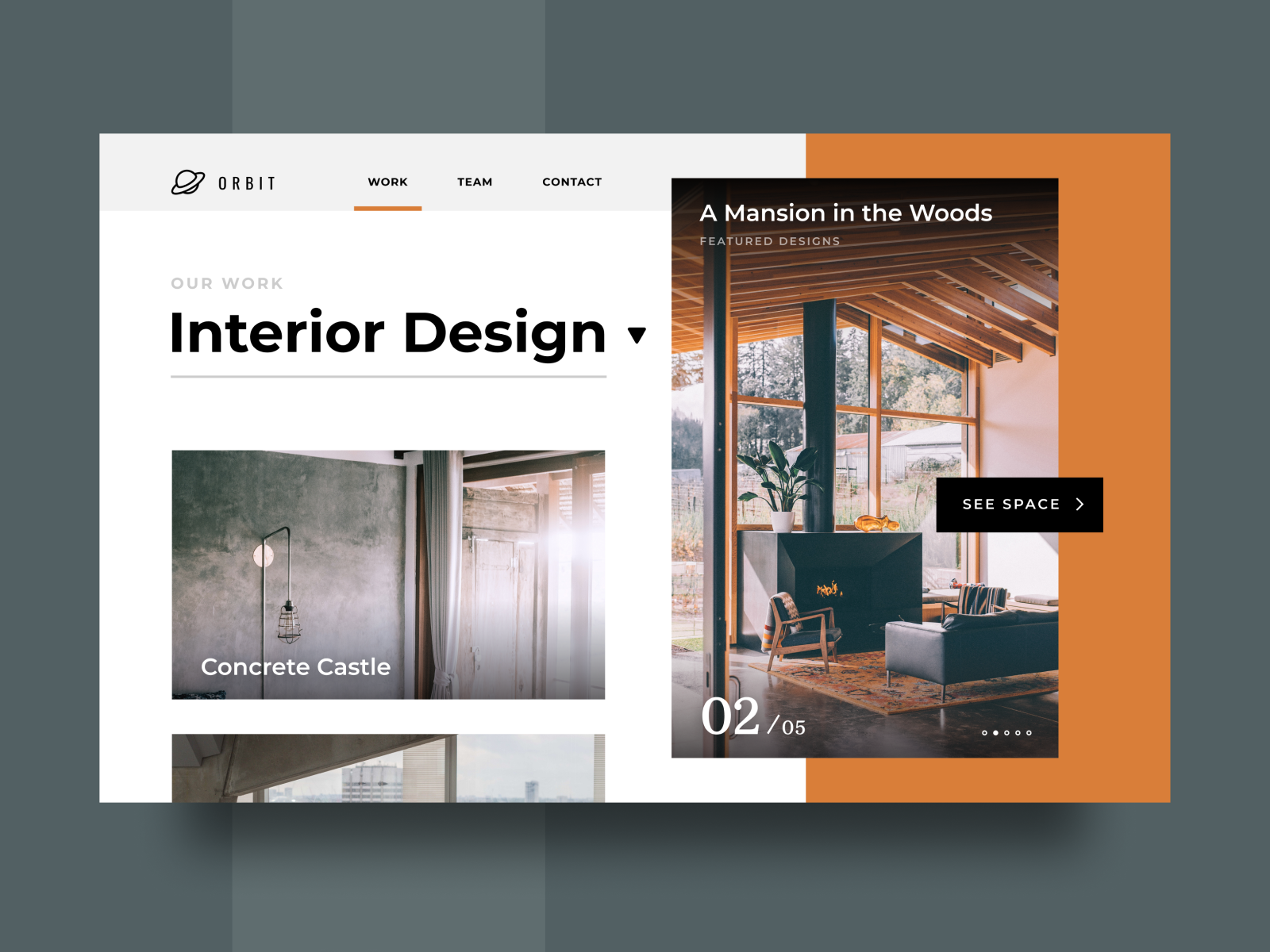 Design Firm's Work Page