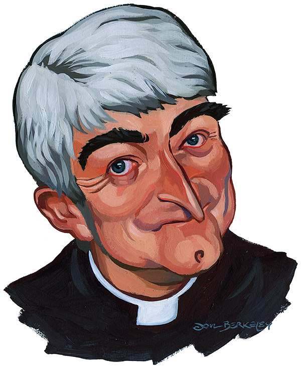 Jon Berkeley Illustration - Father Ted