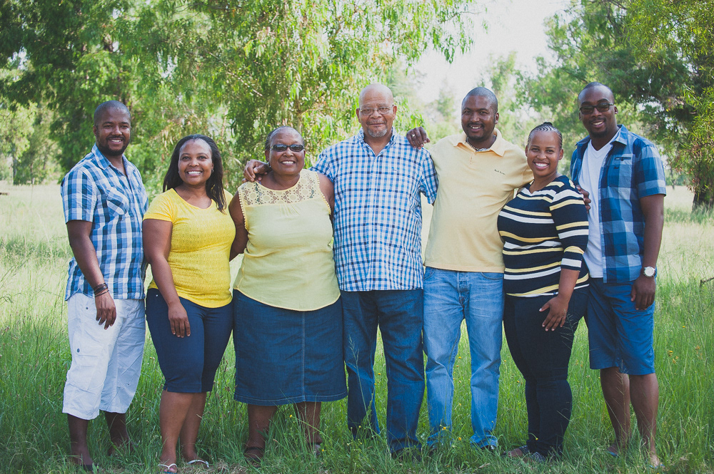 Family portrait session in Springs, Gauteng