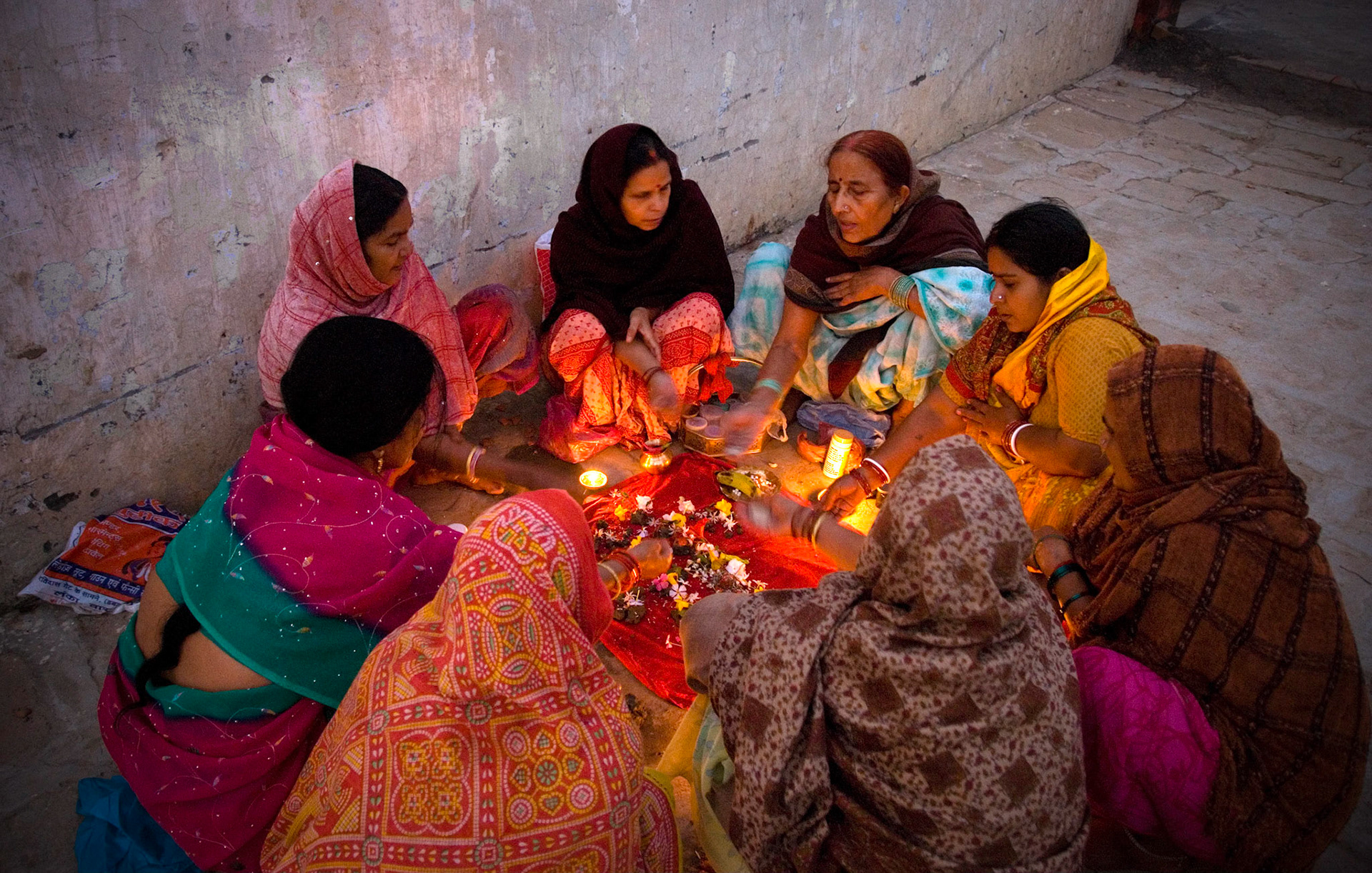 Throughout the city, circles of women gather to pray from 4:30am until 7 am each day