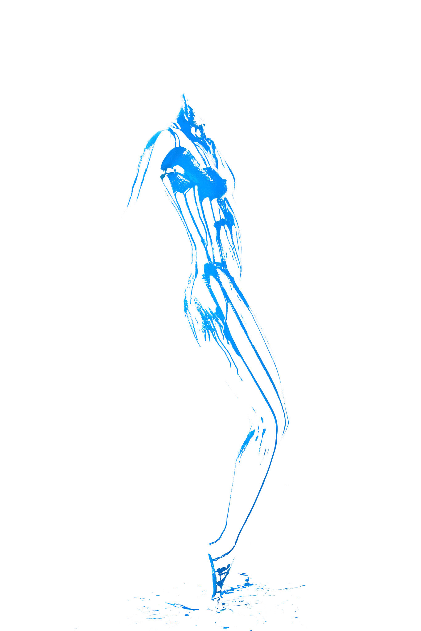 Blue nude