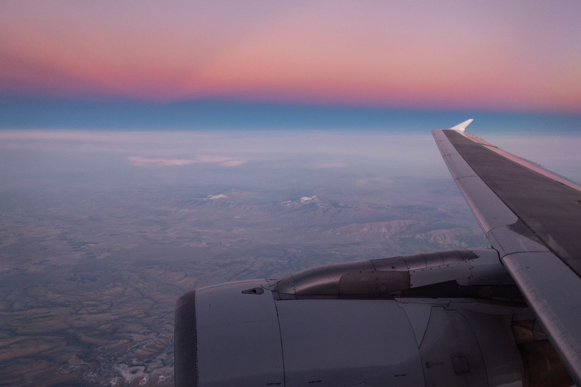 PHX &gt; GEG - Gotta love a window seat