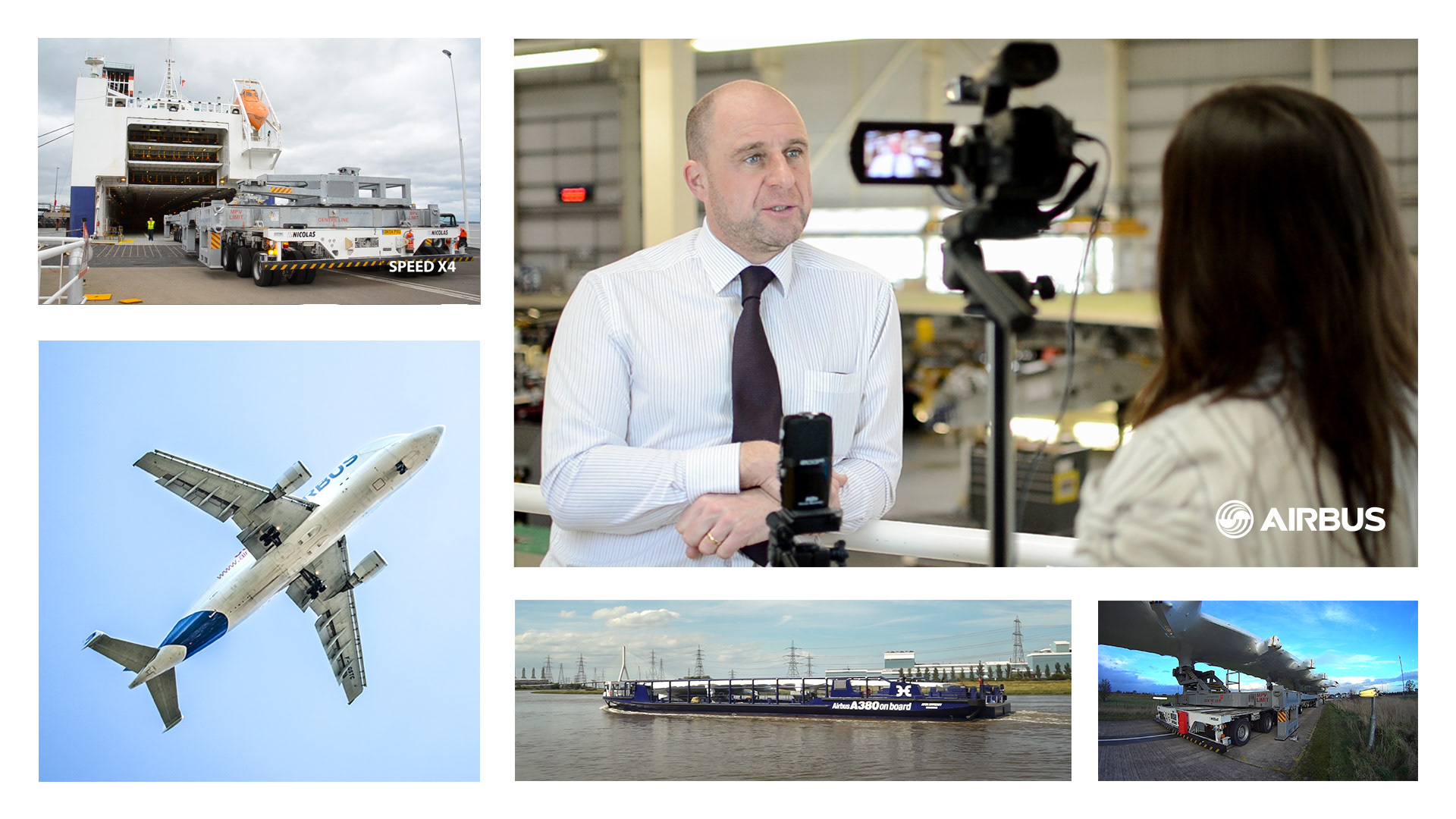 Airbus internal communications and process videos