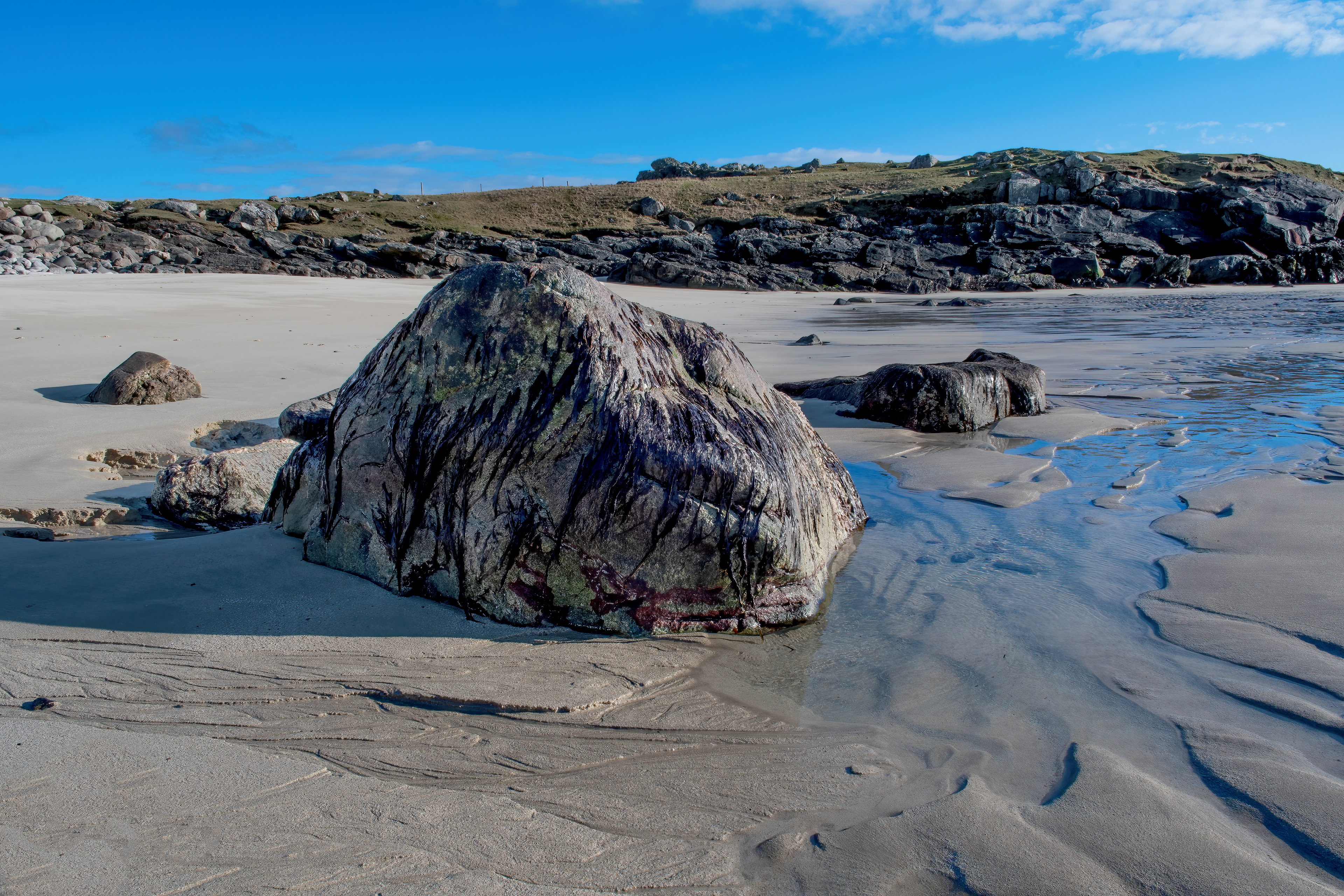 Boulder on Beach at Maleasta, Isle of Lewis